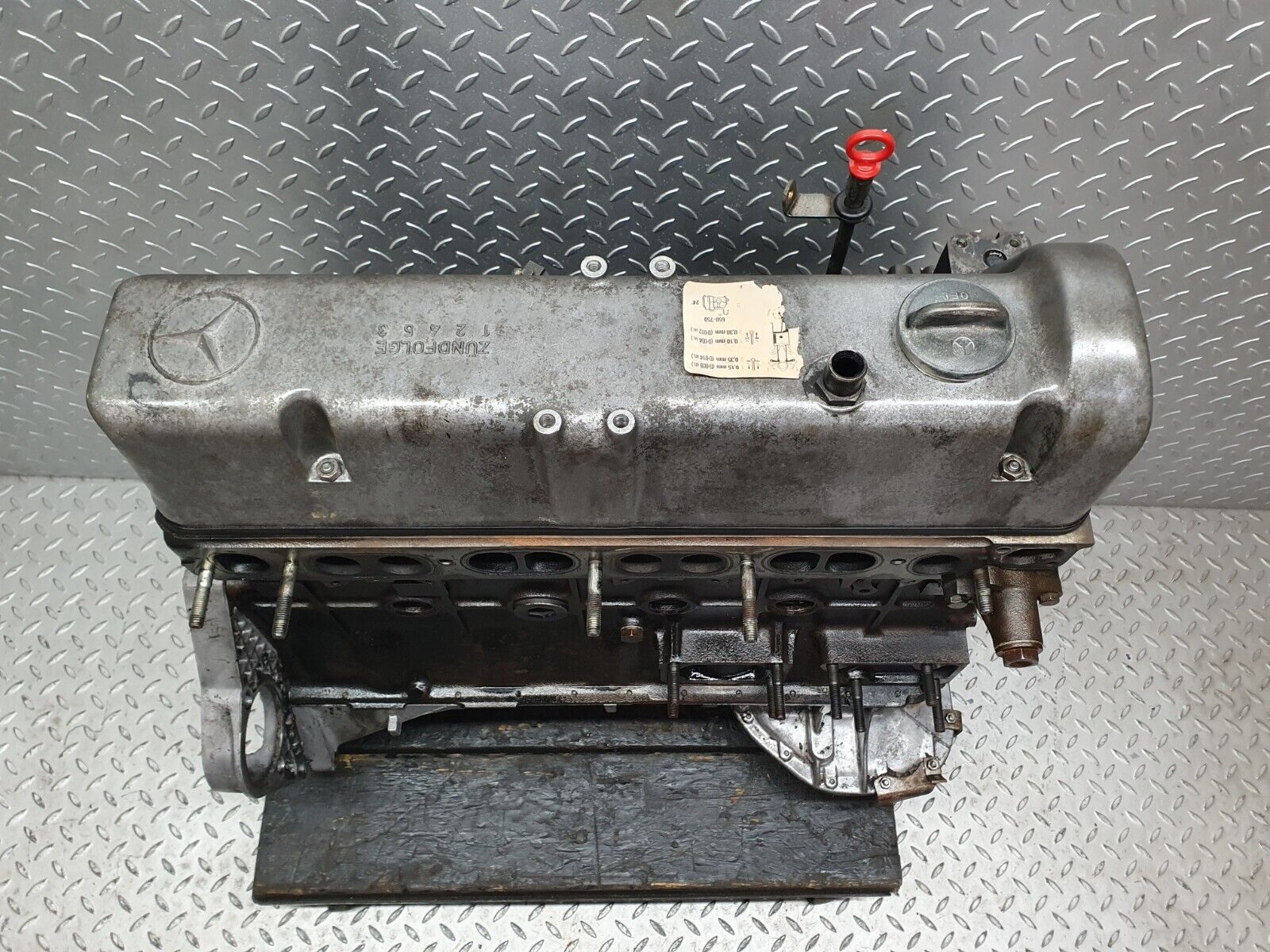 40865 Mercedes-Benz W123 300D Complete Engine 617.912 6170110901