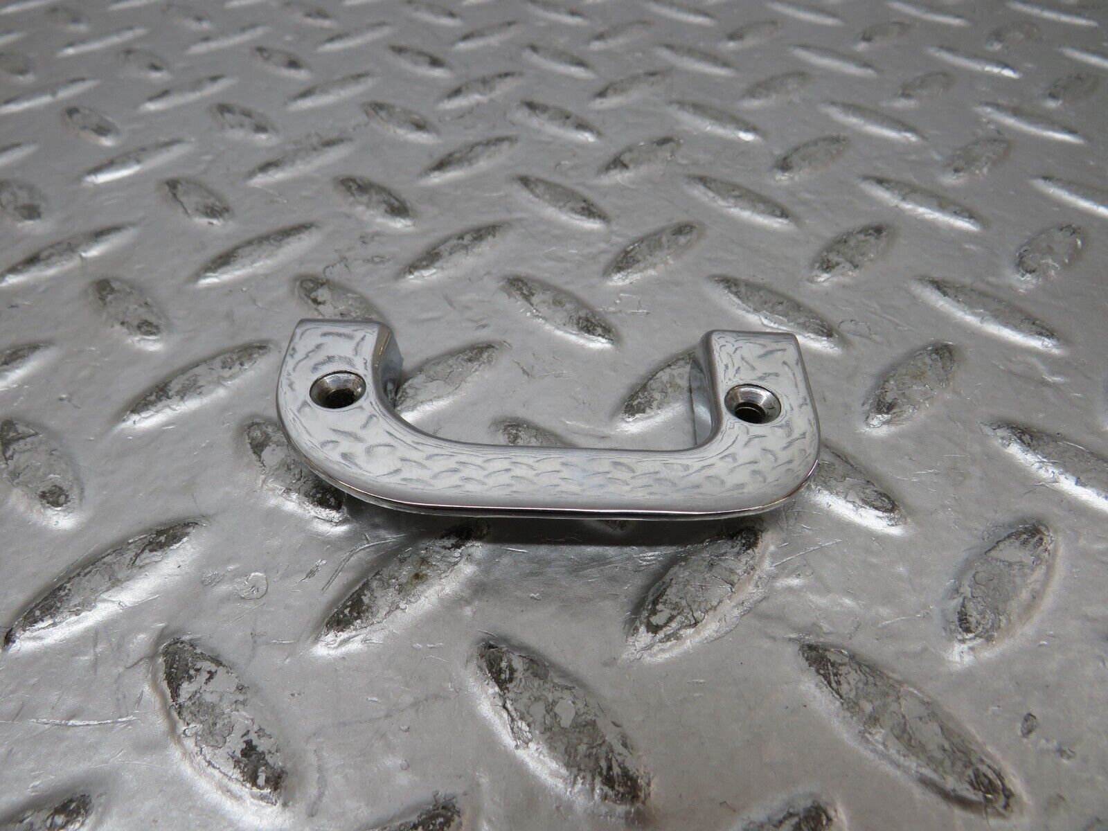 27170 Mercedes-Benz W123 280E Right Interior Chrome Door Latch Trim 1237230224