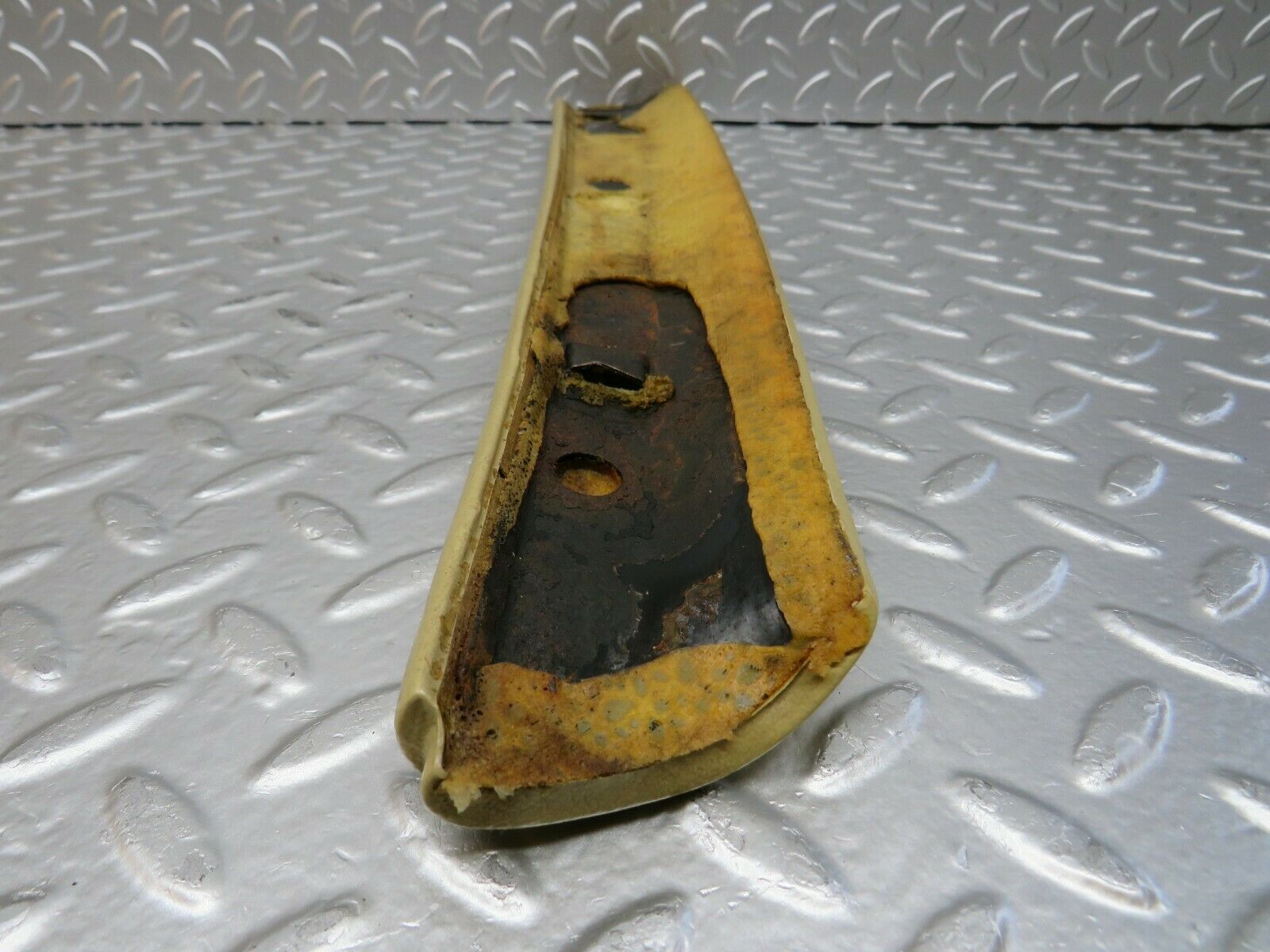 23958 Mercedes-Benz W123 280E A Pillar Cover Trim Left Side Beige