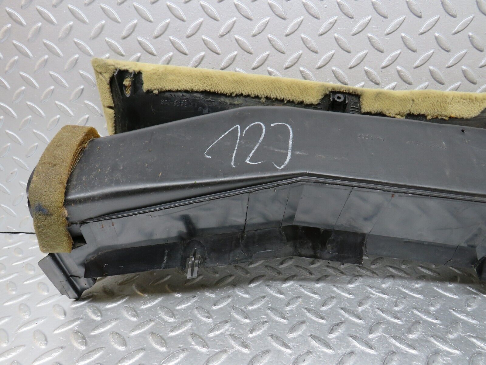 37081 Mercedes-Benz C126 420SEC Coupe Under Dash Panel Left Beige 1283053441 1268305144