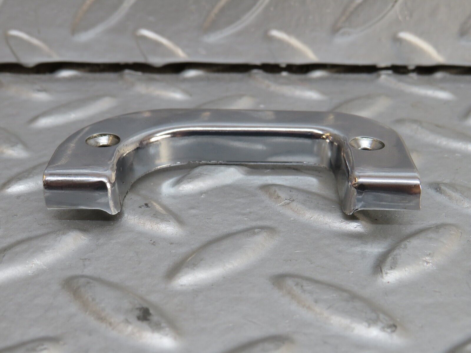 28282 Mercedes-Benz S123 240D Wagon Left Interior Chrome Latch Trim 1237230124