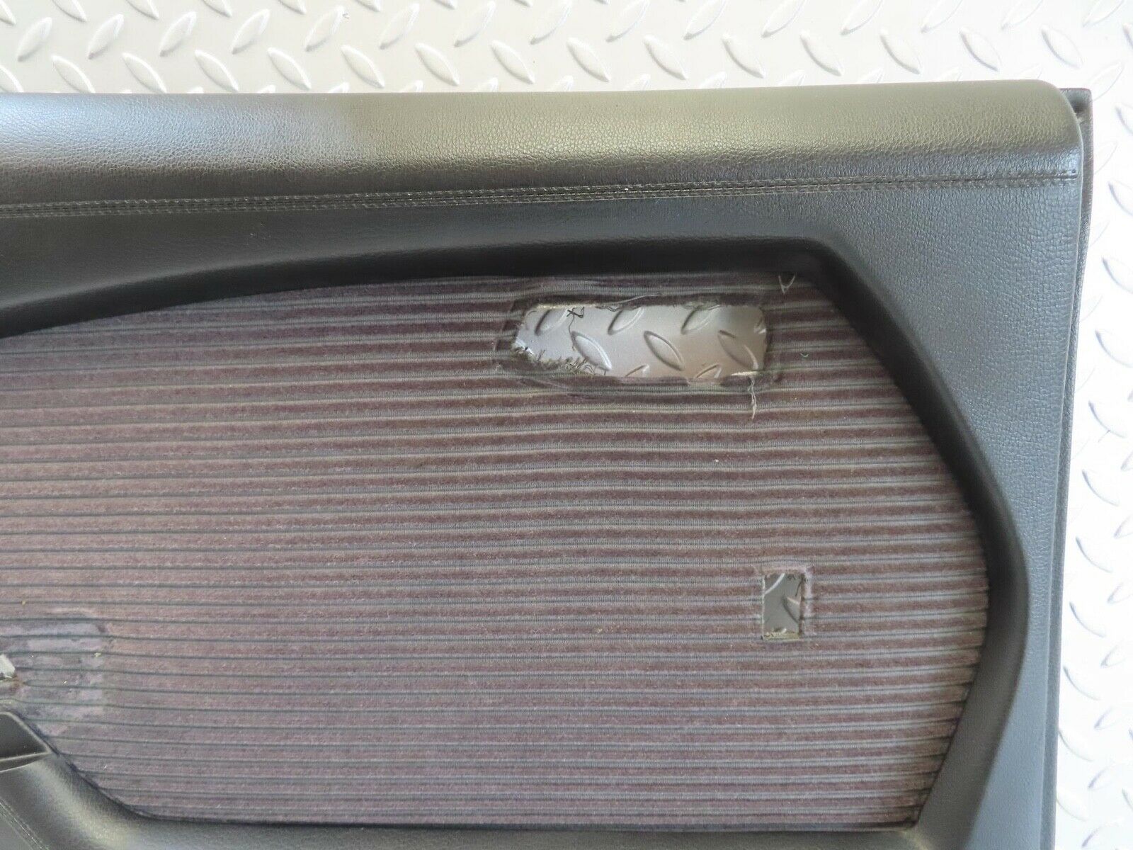 14250 Mercedes-Benz W116 350SE Rear Left Door Card Black 1167370170