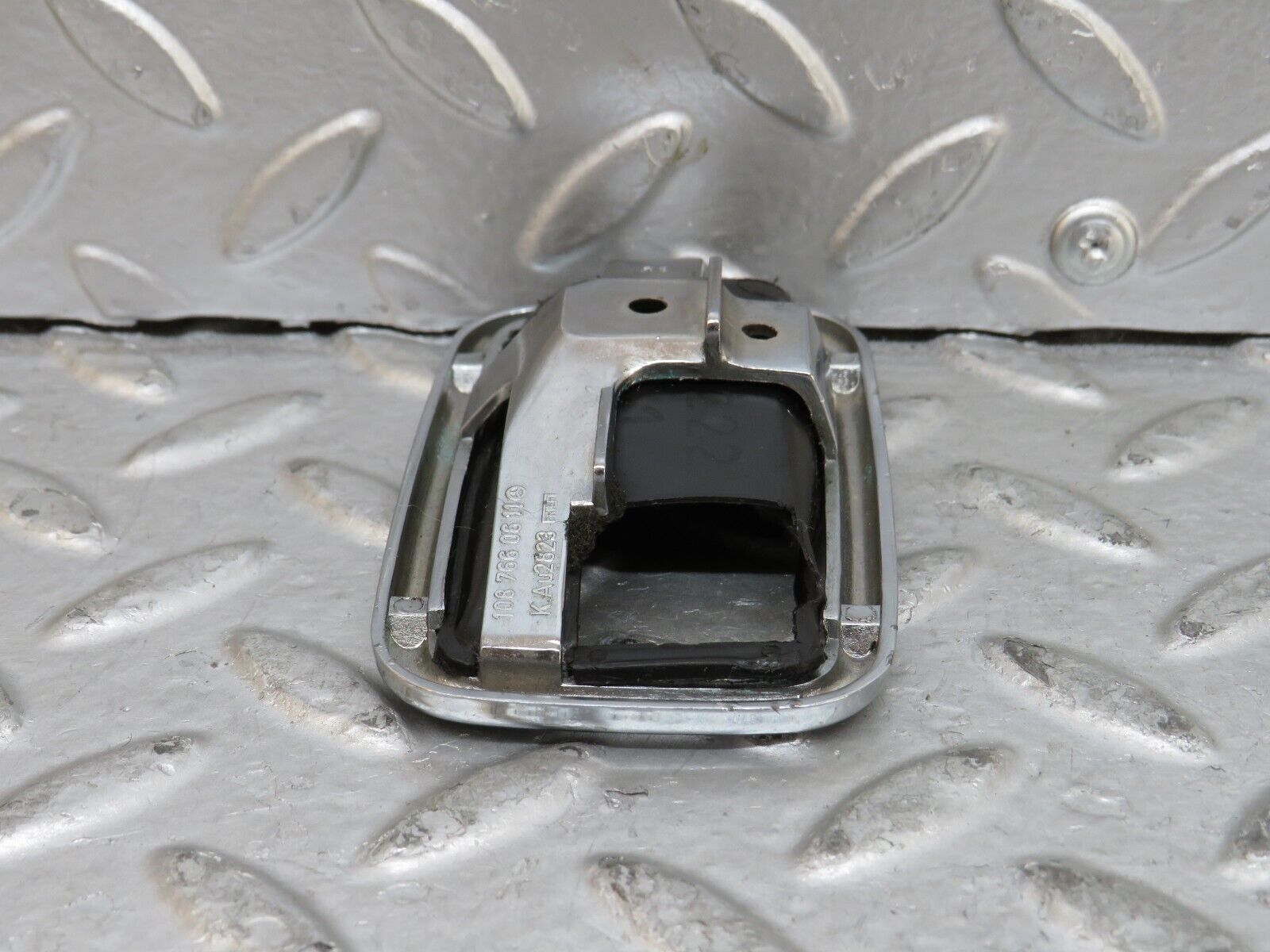 28294 Mercedes-Benz S123 240D Chrome Frame For Door Opener Right 1087660611