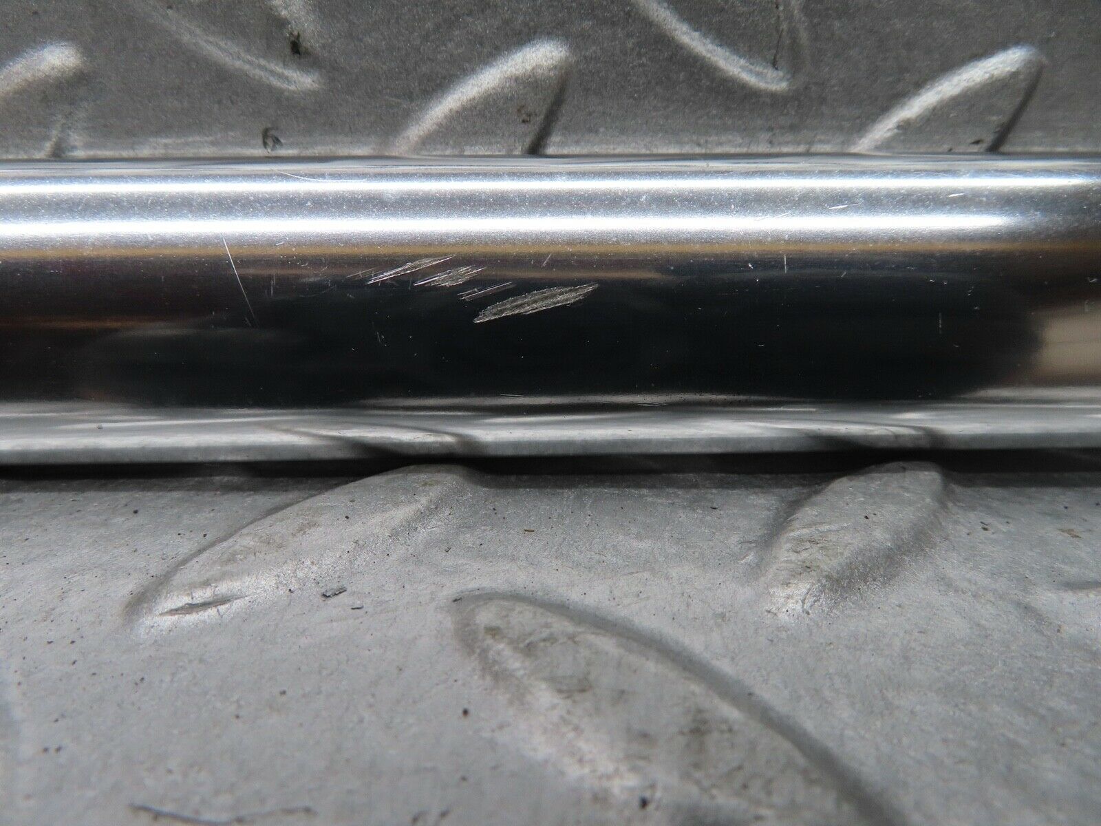 18611 Mercedes-Benz W120 W121 Ponton Rear Door Lower Chrome Moulding Trim