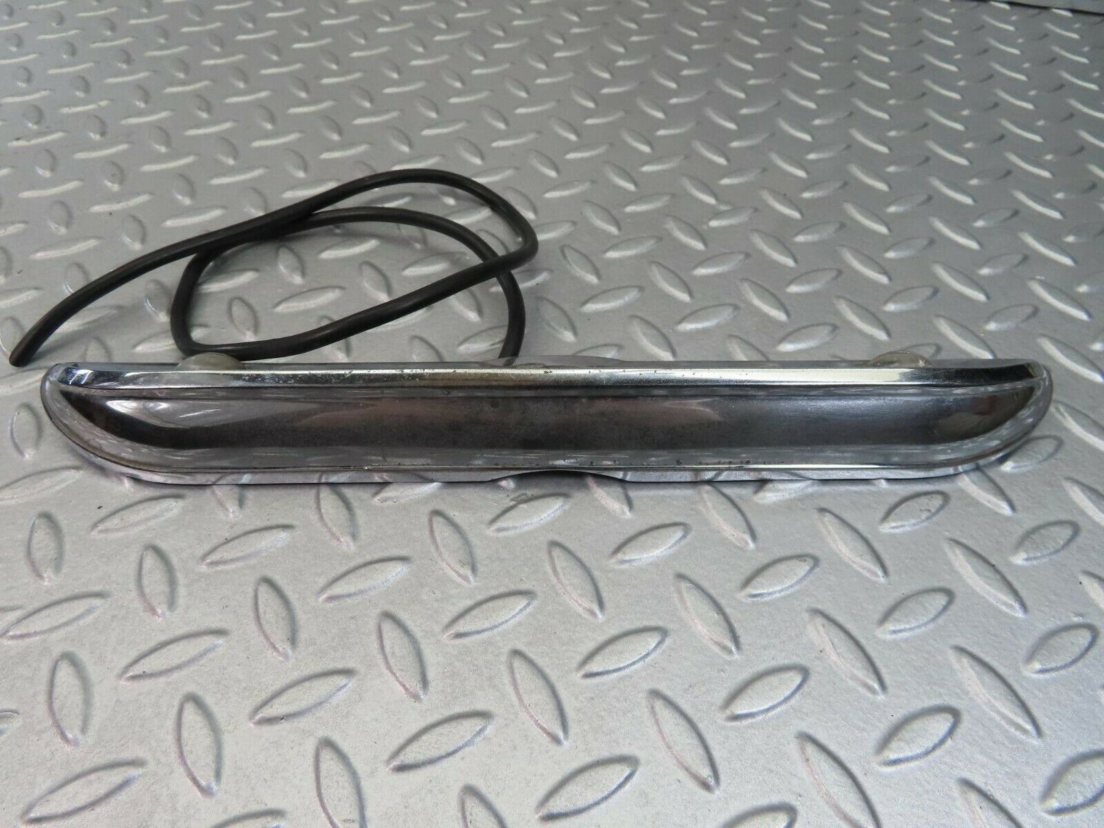 8196 Mercedes-Benz W108 number Plate Light Trunk Lid Chrome