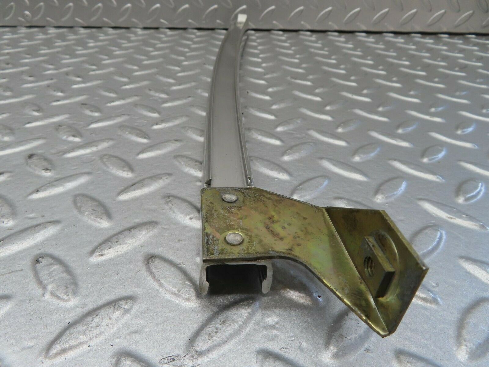 15465 Mercedes-Benz W123 230E Rear Left Door Rear Chrome Window Channel