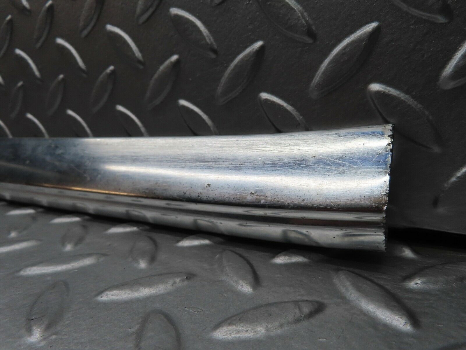 20821 Mercedes-Benz W114 250CE Coupe Rear Left Window Lower Chrome Trim