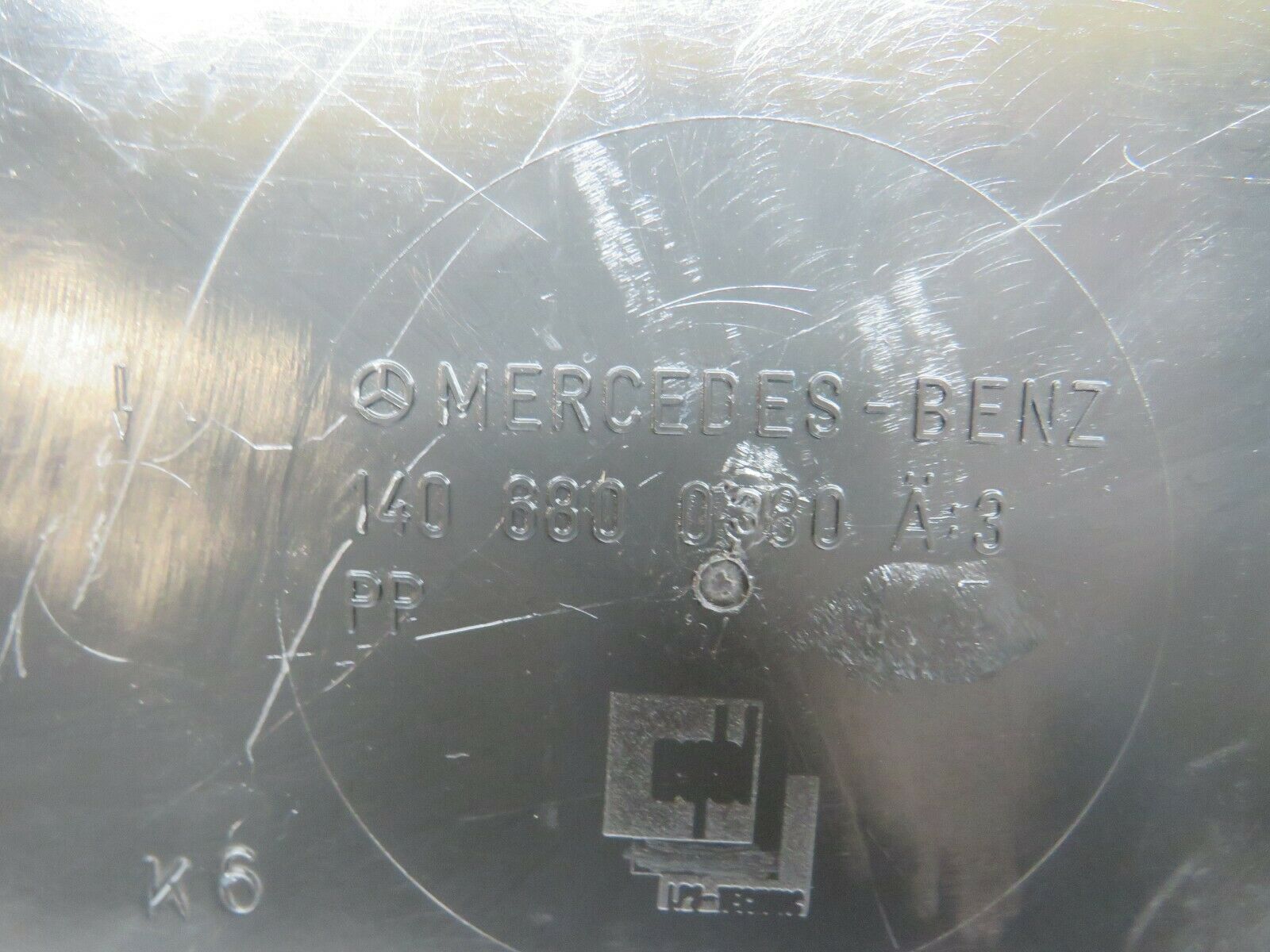 24605 Mercedes-Benz W140 S320 Front Left Kick Panel Blue 1406800380