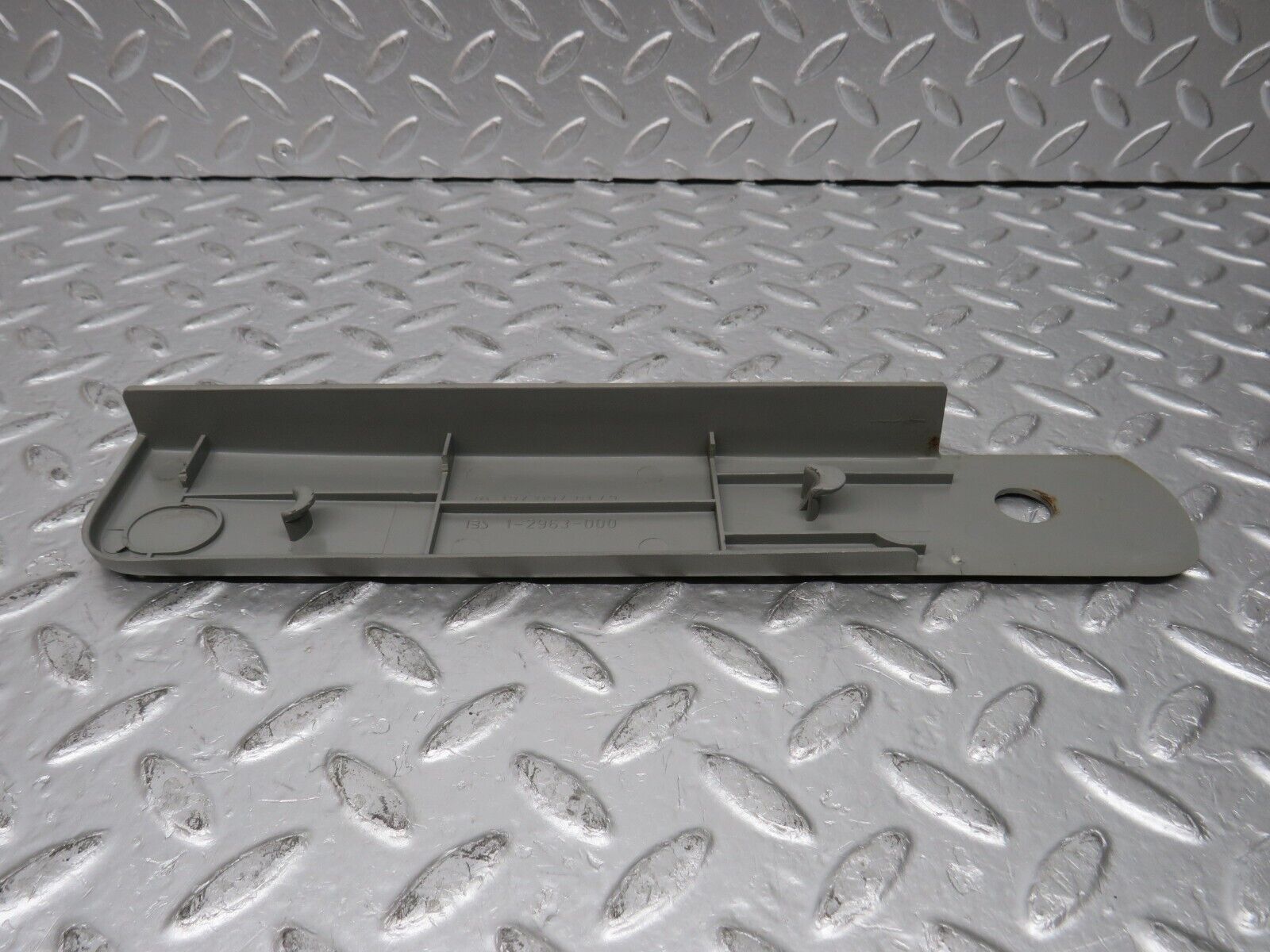 32366 Mercedes-Benz S124 300TE Rear Seat Hinge Cover Trim Pair 1249240243