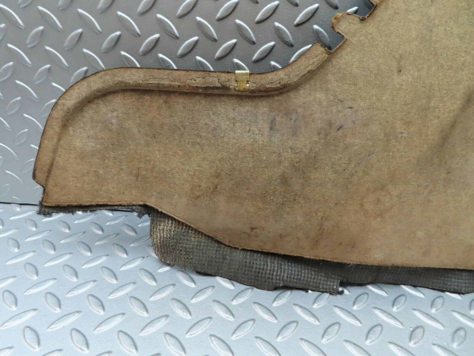 4569 Mercedes-Benz W123 230E Centre Console Carpet Black Left Side