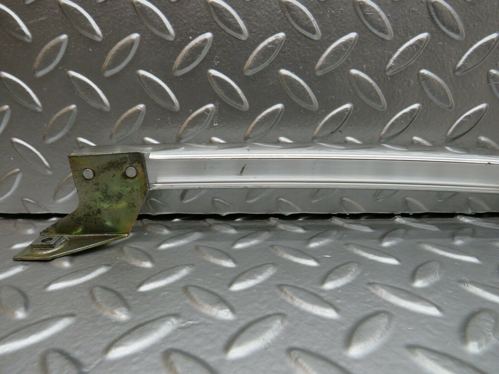 24020 Mercedes-Benz W123 280E Rear Left Door Chrome Window Channel