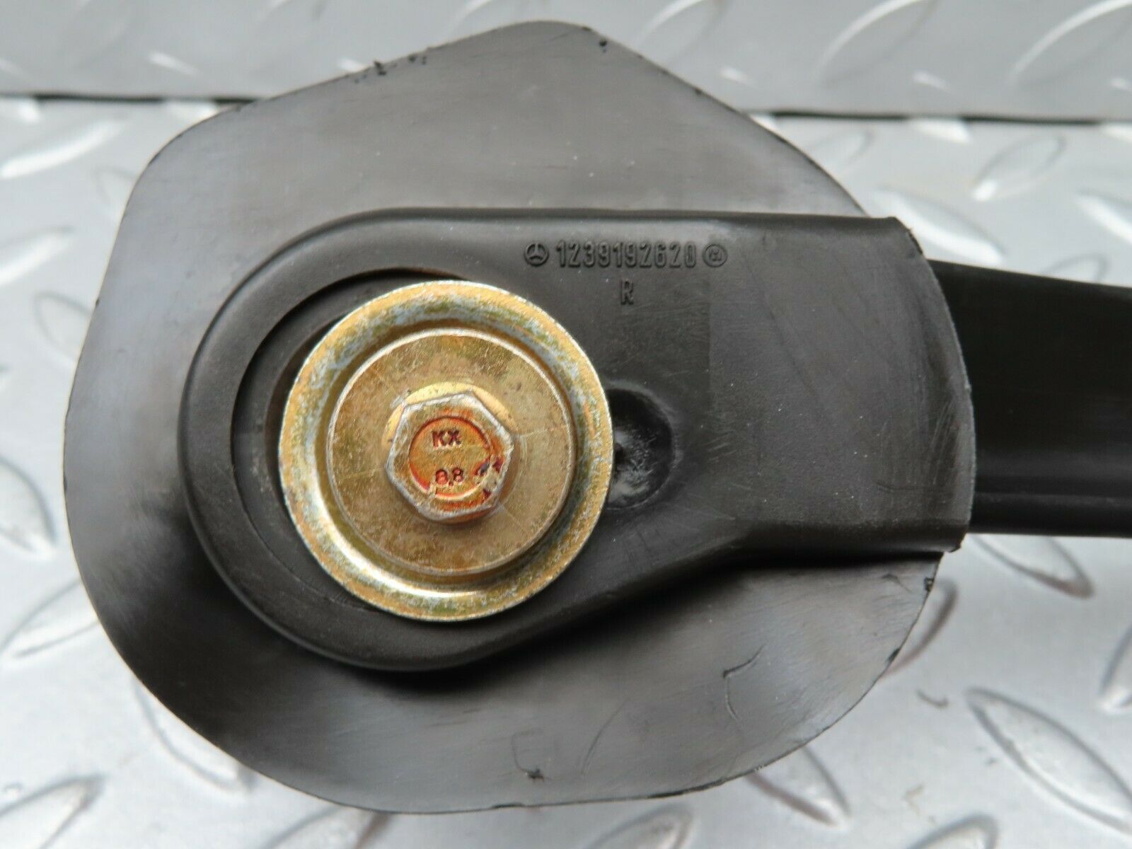 4329 Mercedes-Benz W123 230E Seat Belt Runner With Cover Right 1239192620