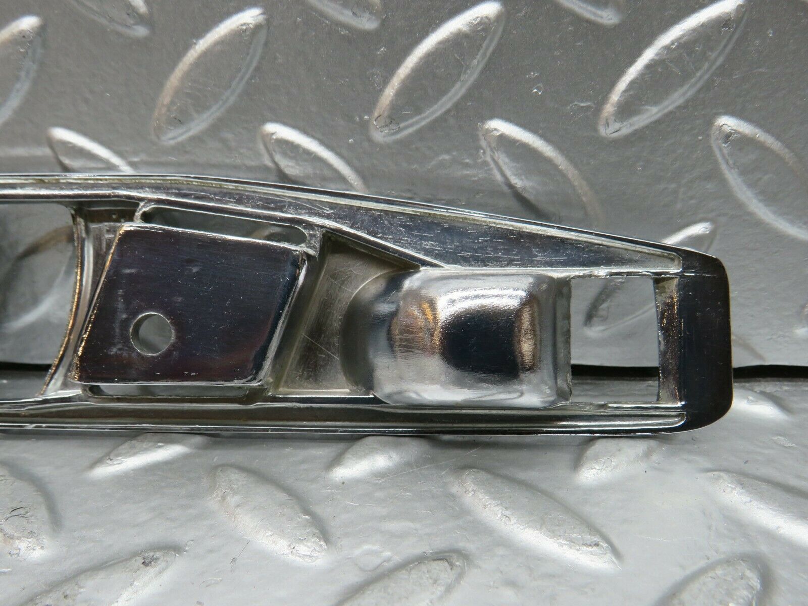 22747 Mercedes-Benz C107 450SL Interior Door Handle Chrome Surround Right Side