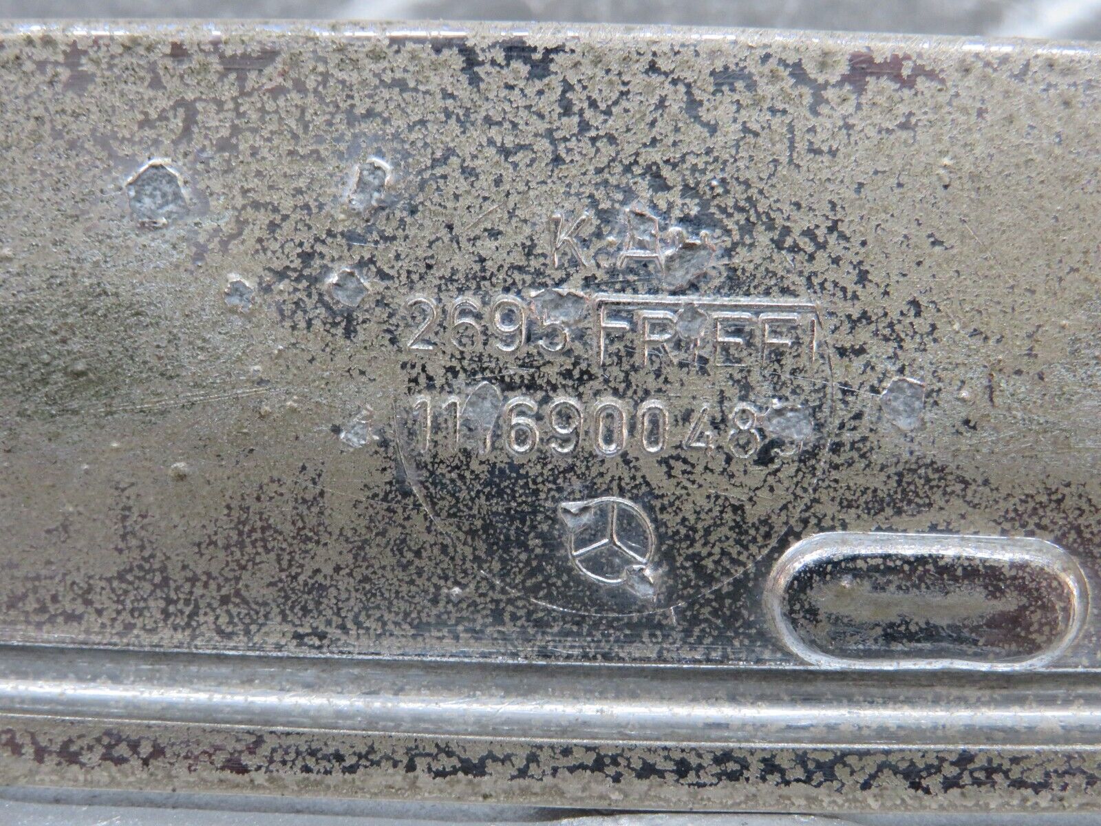 40224 Mercedes-Benz W110 230 C Pillar Chrome Trim Right Side 1116900489