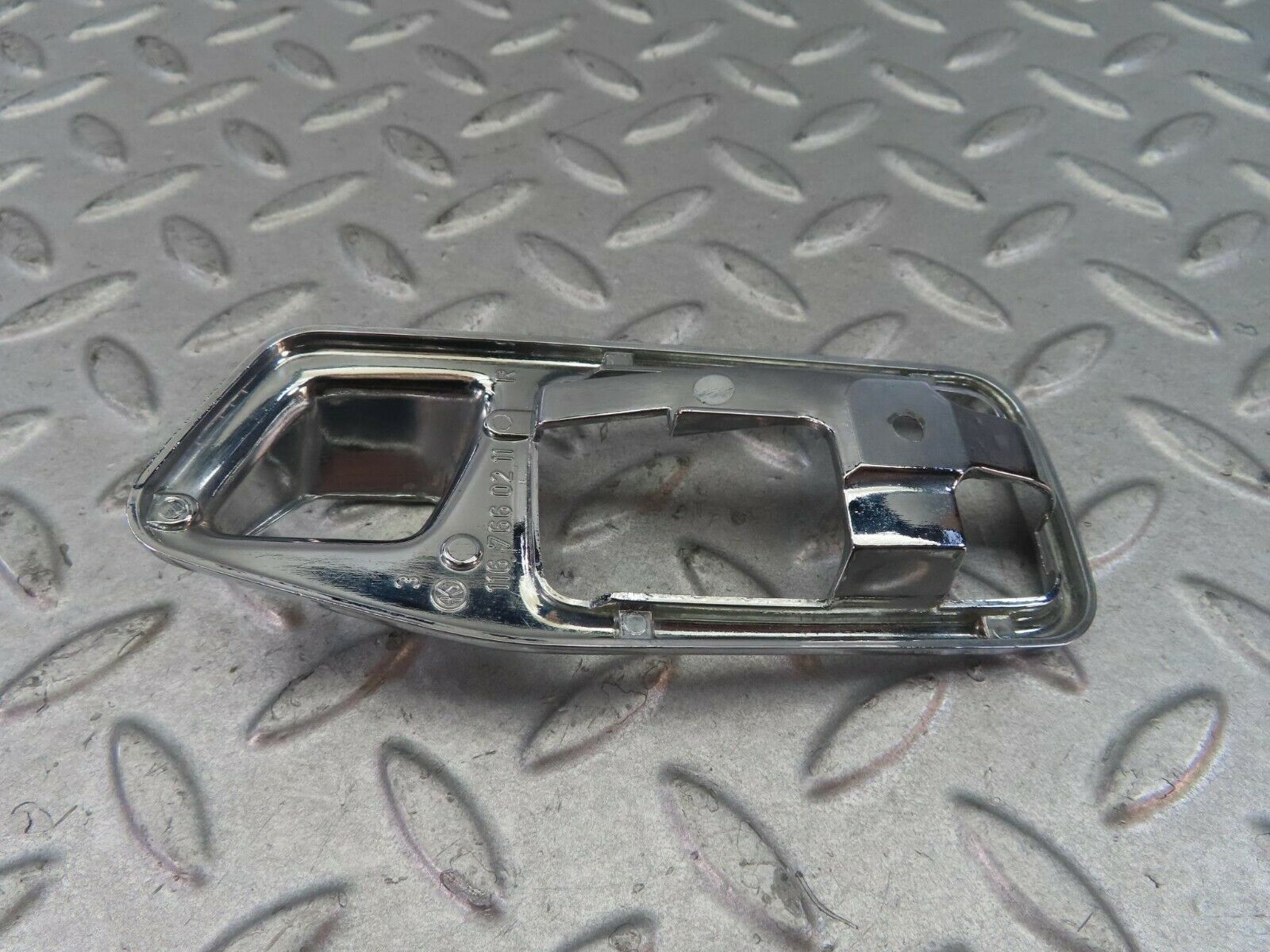 8719 Mercedes-Benz W116 Chrome Door Handle Surround Right 1167660211