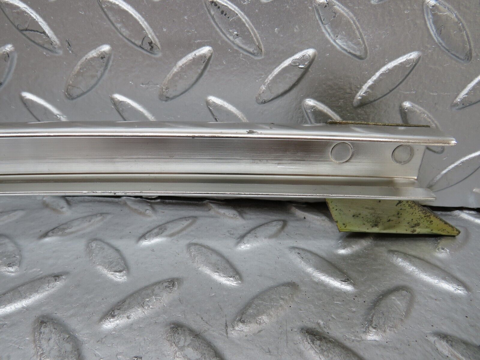 26785 Mercedes-Benz W123 240D Rear Left Chrome Window Channel