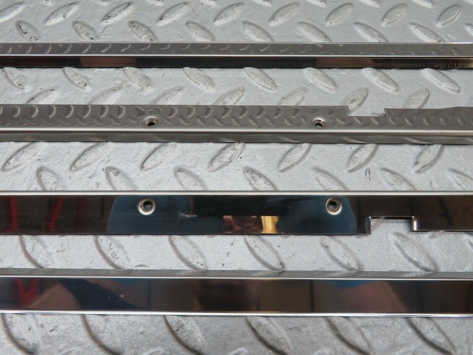 16378 Mercedes-Benz W124 260E Sunroof Chrome Trim Set