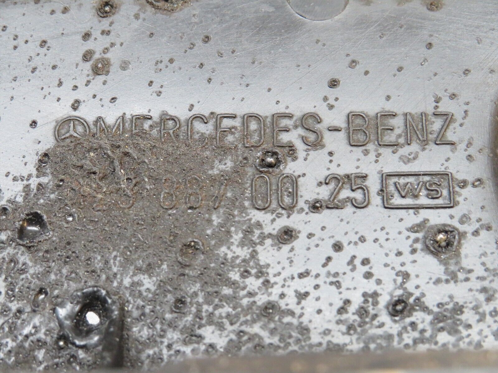 0414 Mercedes-Benz W123 Bonnet Lock Catch Cover Panel 1238870025