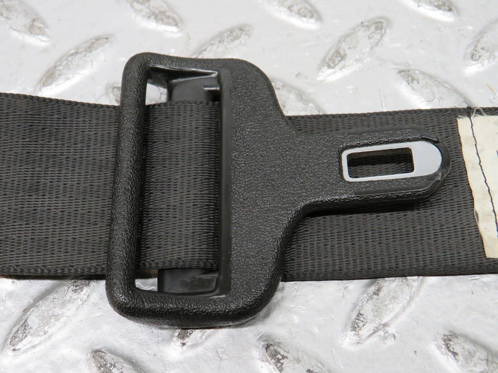 32089 Mercedes-Benz W123 230E Front Left Seat Belt & Buckle 1238602586