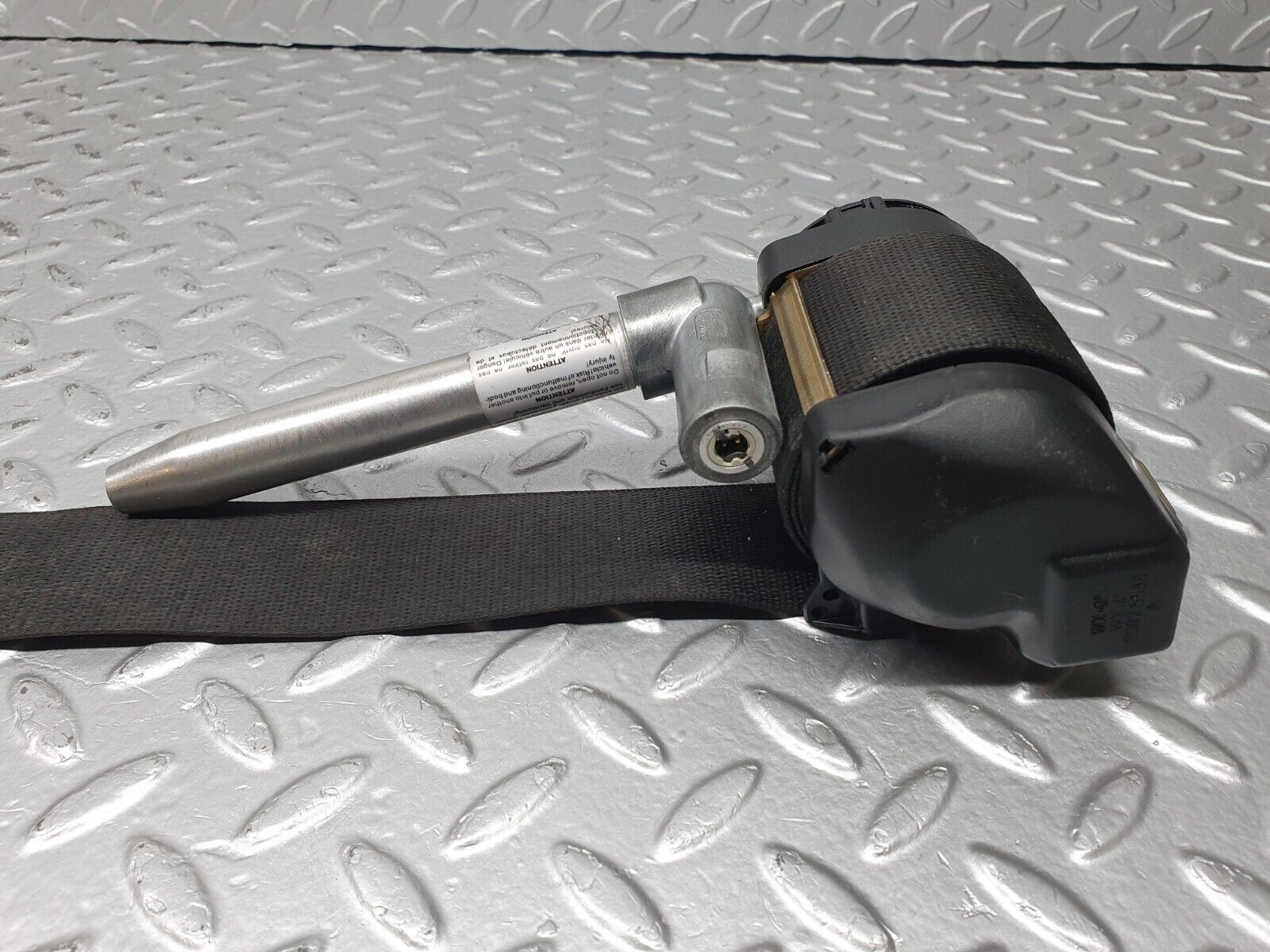 41269 Mercedes-Benz W126 300SE Front Left Seat Belt With Buckle 1268603986