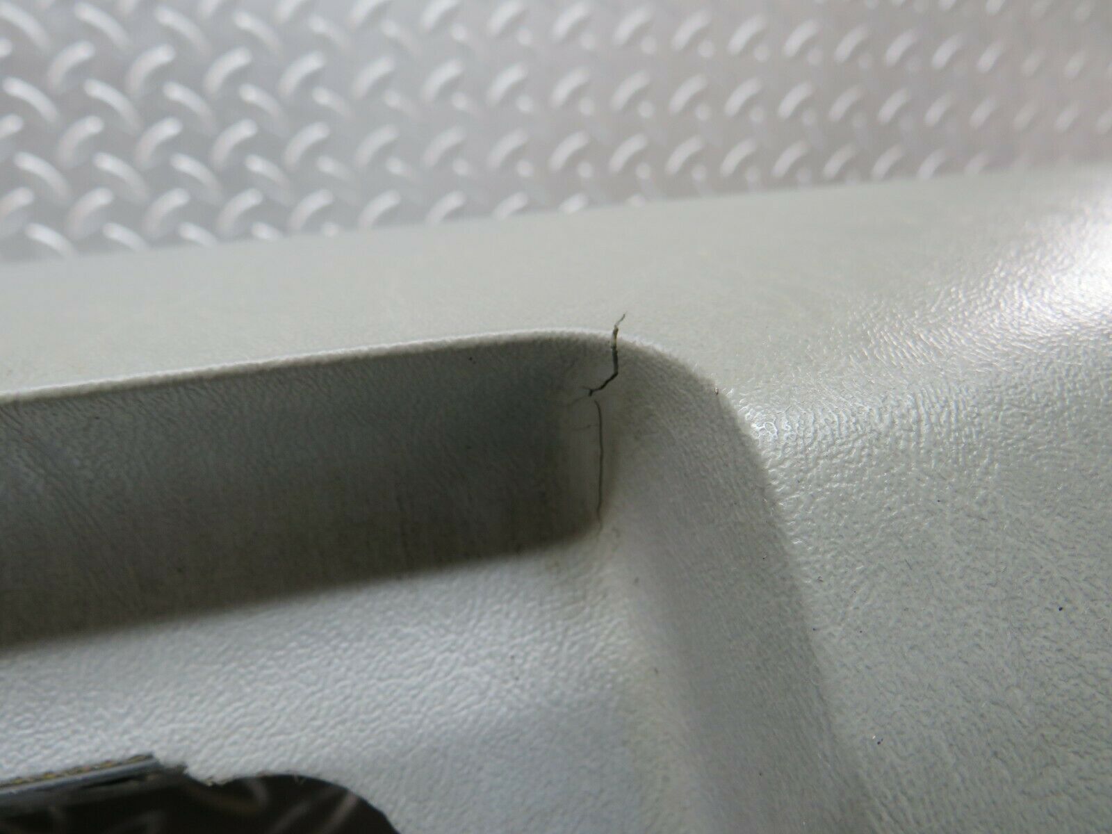 24358 Mercedes-Benz S124 220TE Wagon Under Dash Panel Left Side Grey