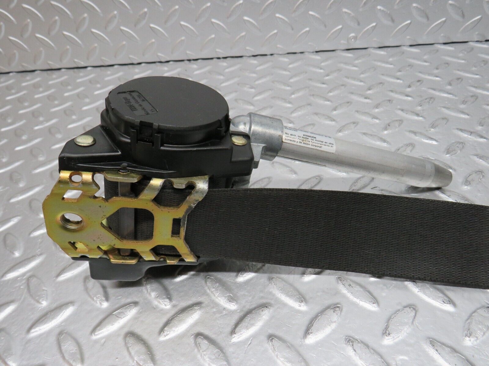 32635 Mercedes-Benz S124 300TE Front Right Seat Belt With Buckle 1248604085