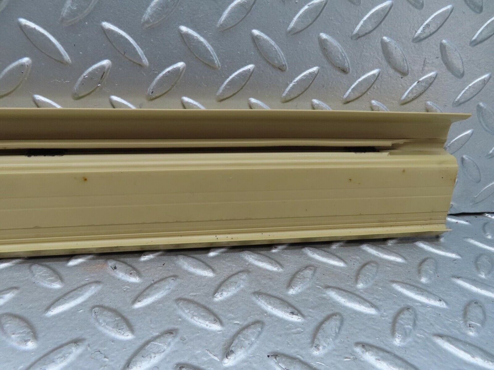 15391 Mercedes-Benz W123 230E Rear Right Door Sill Trim Beige
