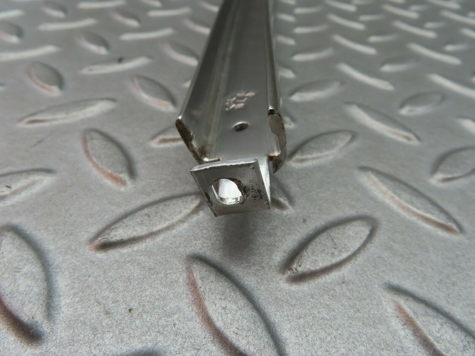 5791 Mercedes-Benz W123 200 Rear Left Chrome Window Channel