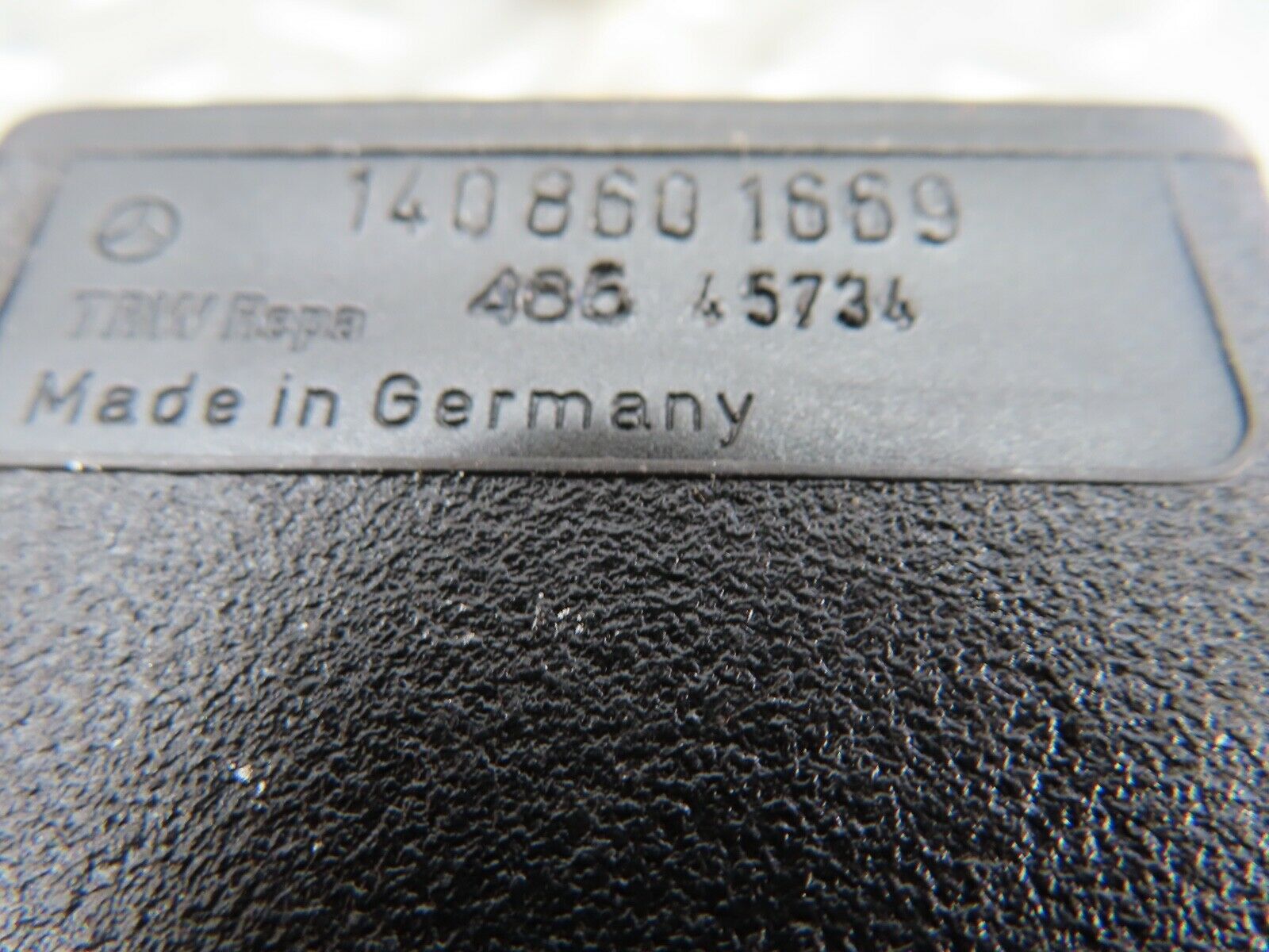 19662 Mercedes-Benz C140 CL420 Coupe Rear L Seat Belt With Buckle 1408601385
