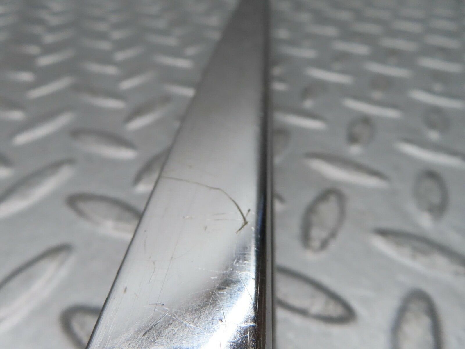 12495 Mercedes-Benz W108 280SE 3.5 Rear Right Chrome Window Channel