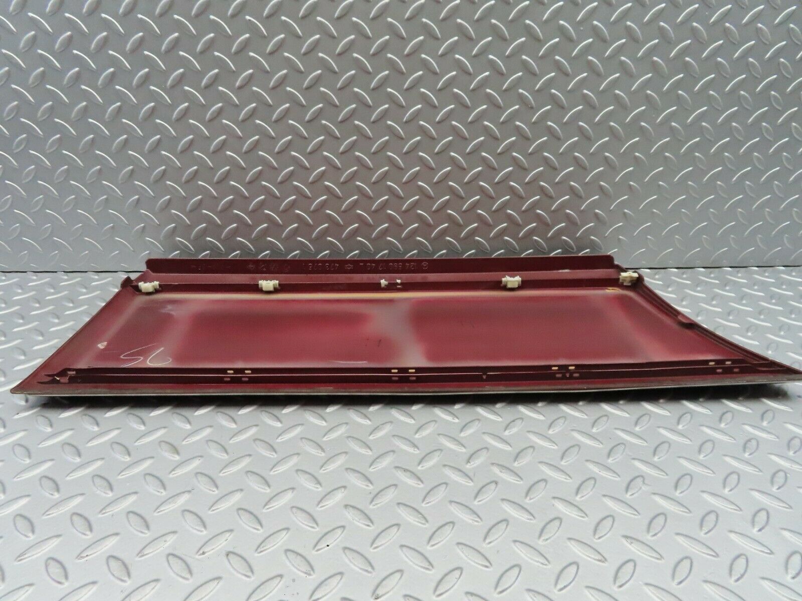 6590 Mercedes-Benz S124 E220 Wagon Rear Left Door Lower Moulding 1246901740