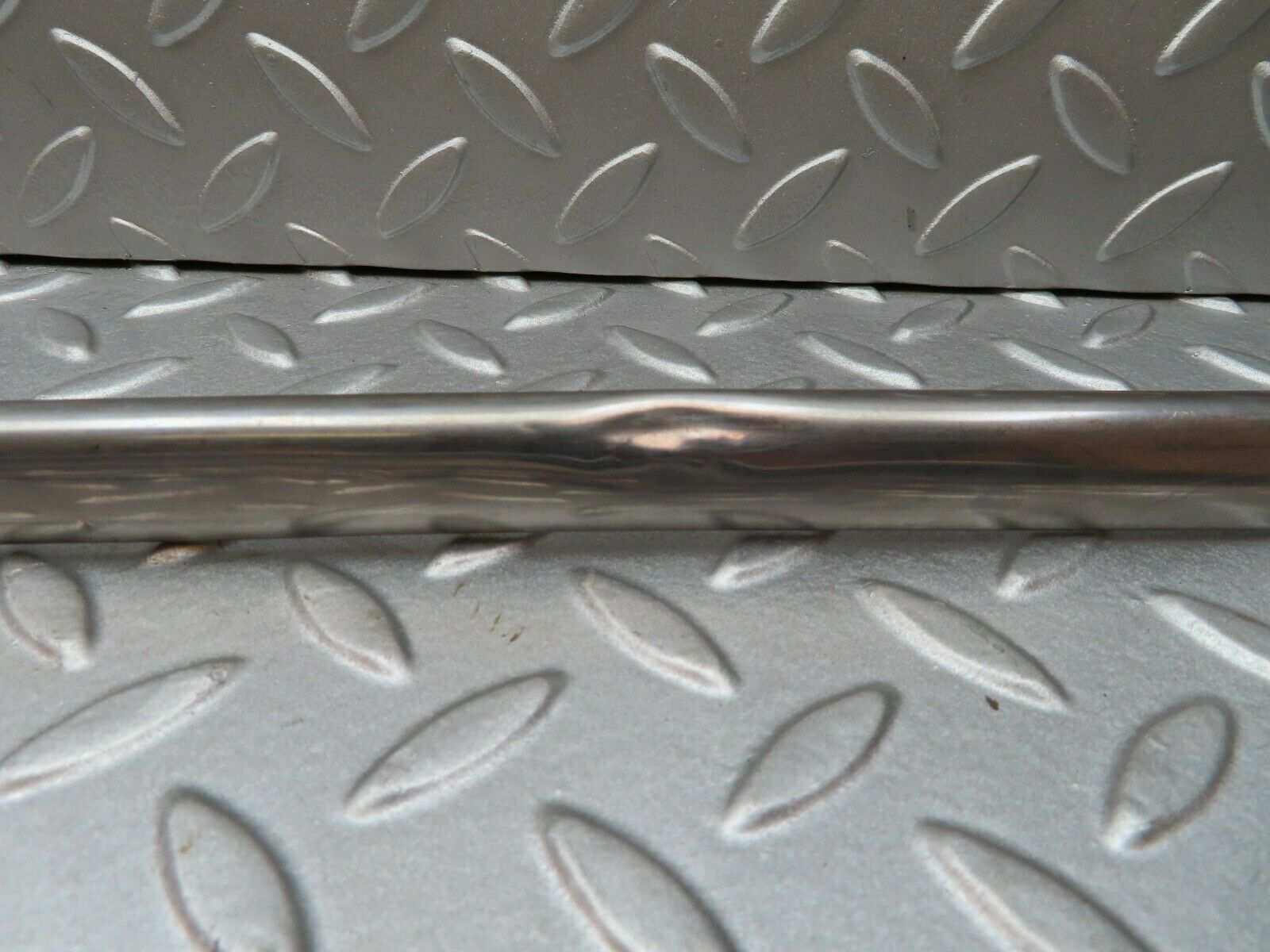 4656 Mercedes-Benz W114 280CE Coupe Rear Panel Chrome Moulding Trim Pair