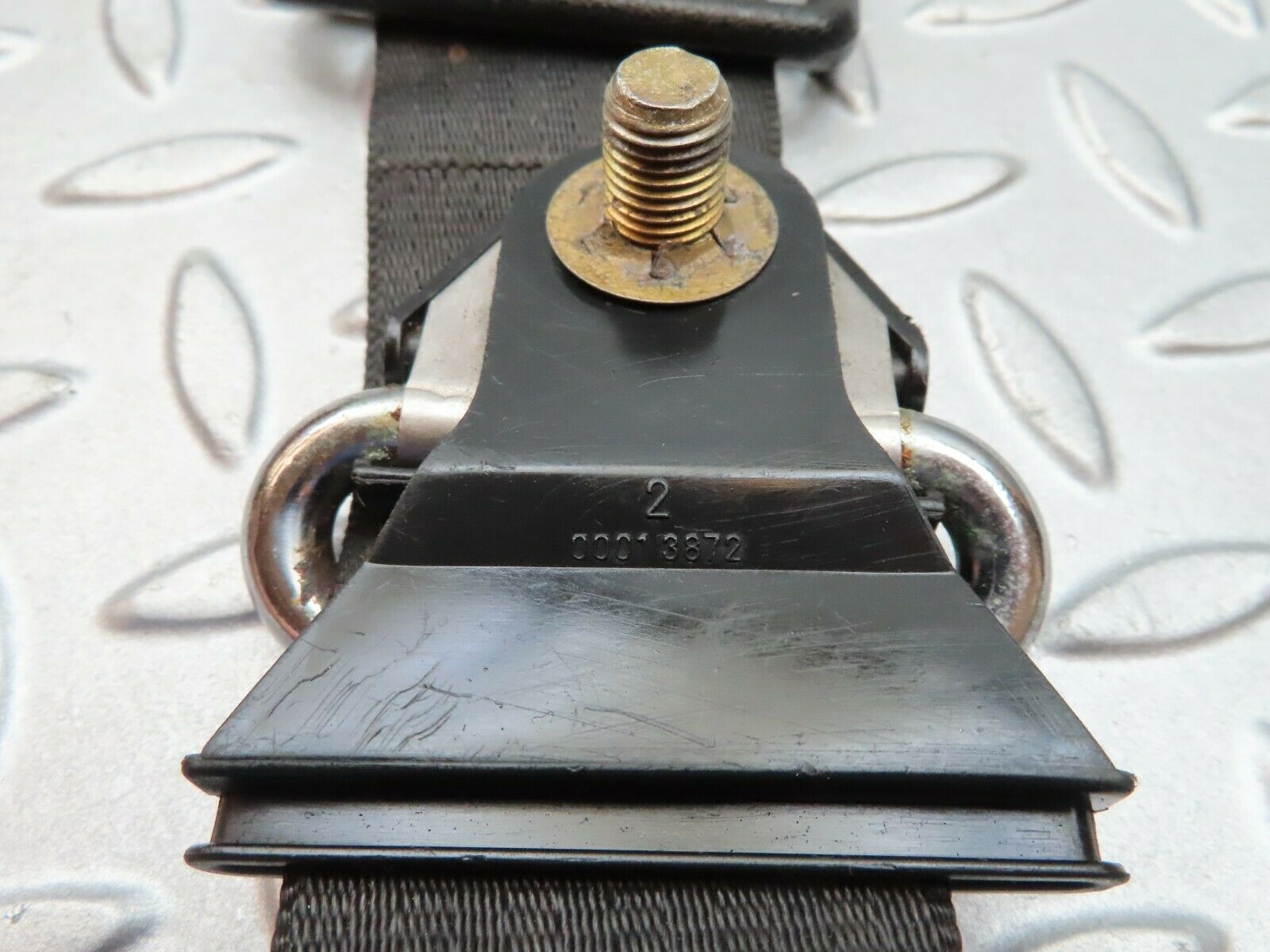 4404 Mercedes-Benz W123 230E Front Right Seat Belt 1238604886