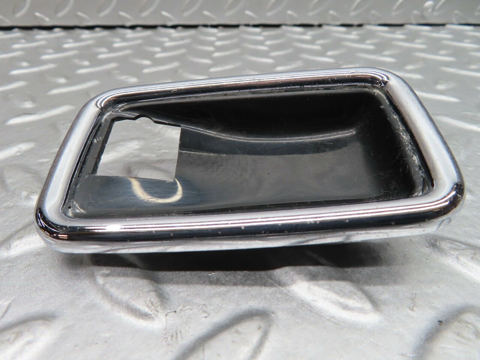 21078 Mercedes-Benz W123 230E Chrome Frame For Door Opener Right 1087660611