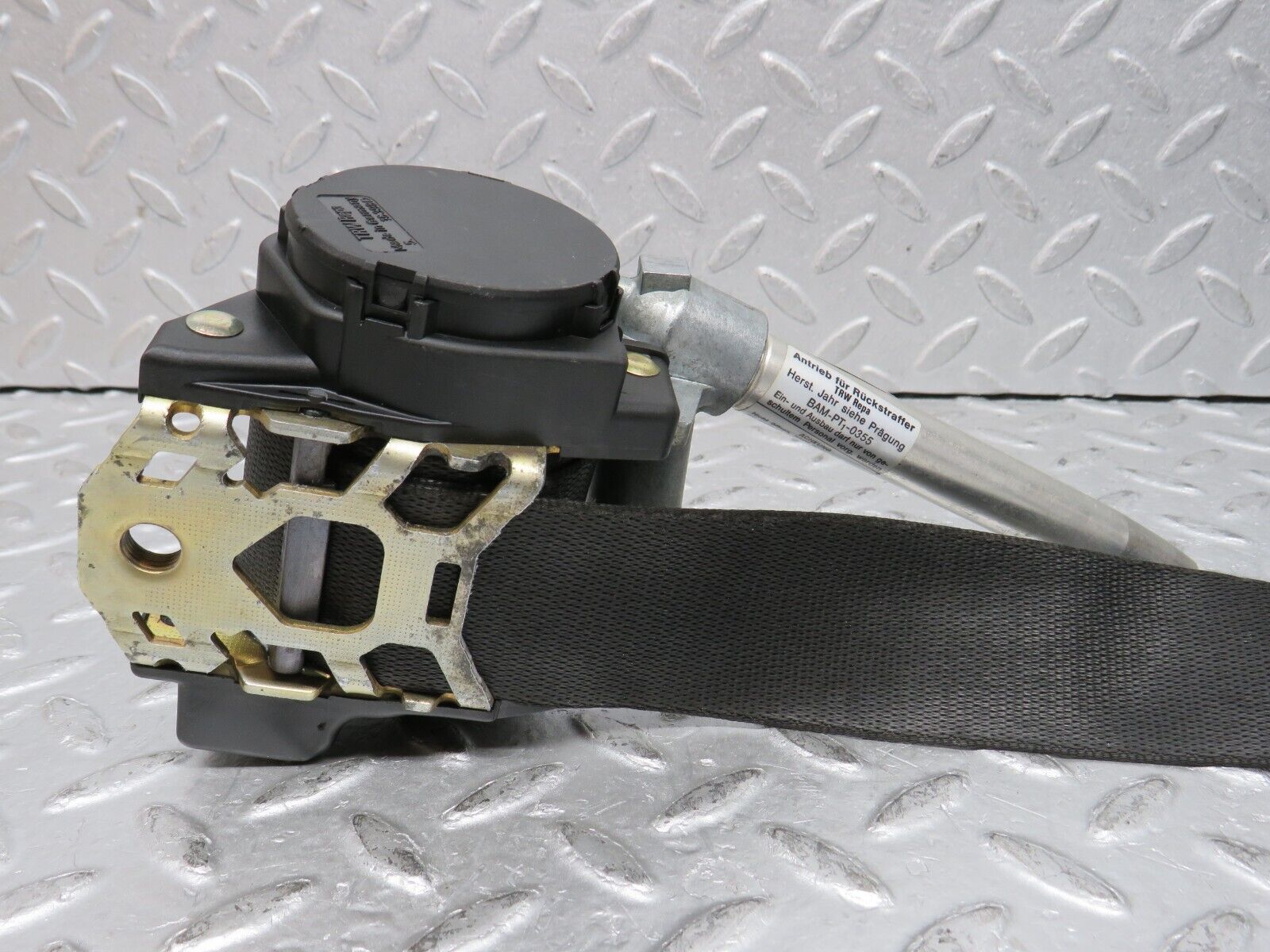 38000 Mercedes-Benz A124 320E Cabriolet Front Right Seat Belt With Buckle 1248606669