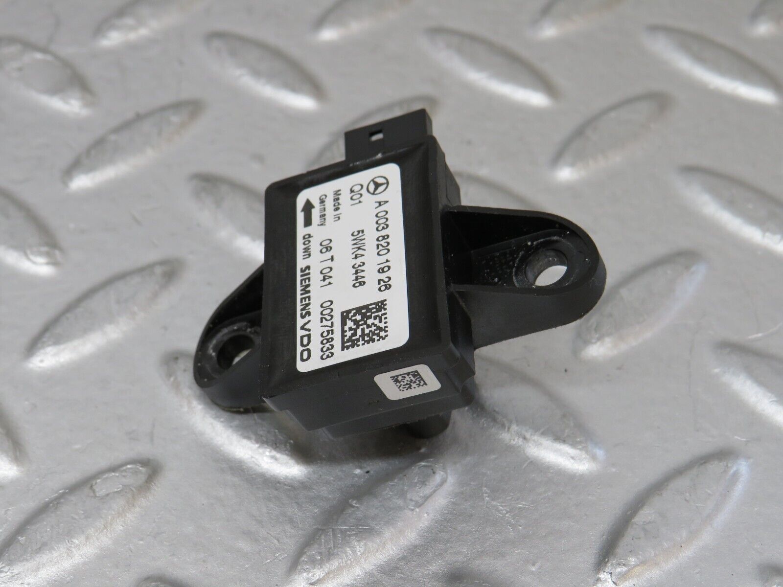 35125 Mercedes-Benz W221 Door Airbag Crash Sensor 0038201926