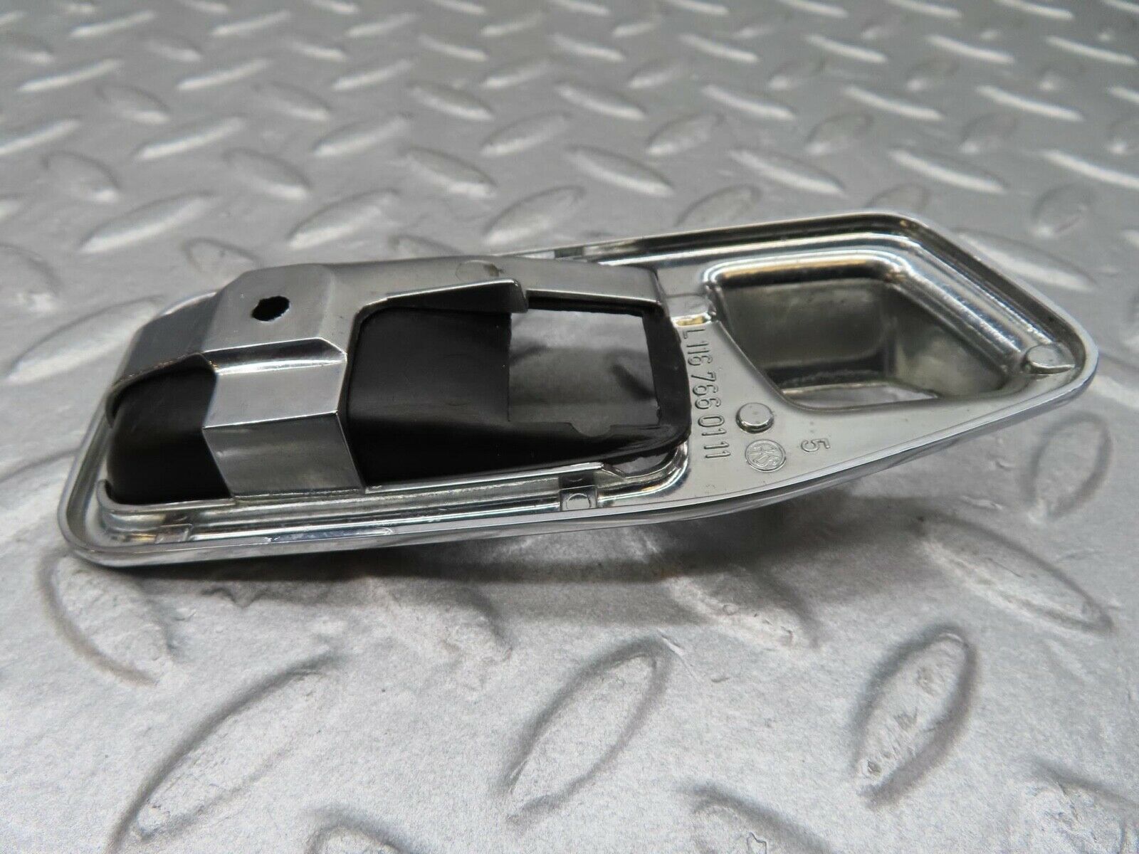 16059 Mercedes-Benz W123 280E Chrome Frame For Door Opener Left 1167660111