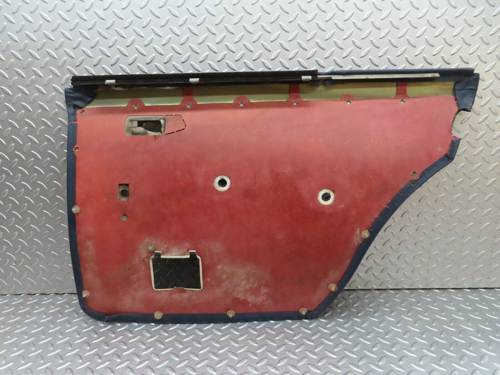 18023 Mercedes-Benz W123 200 Rear Left Door Card Blue