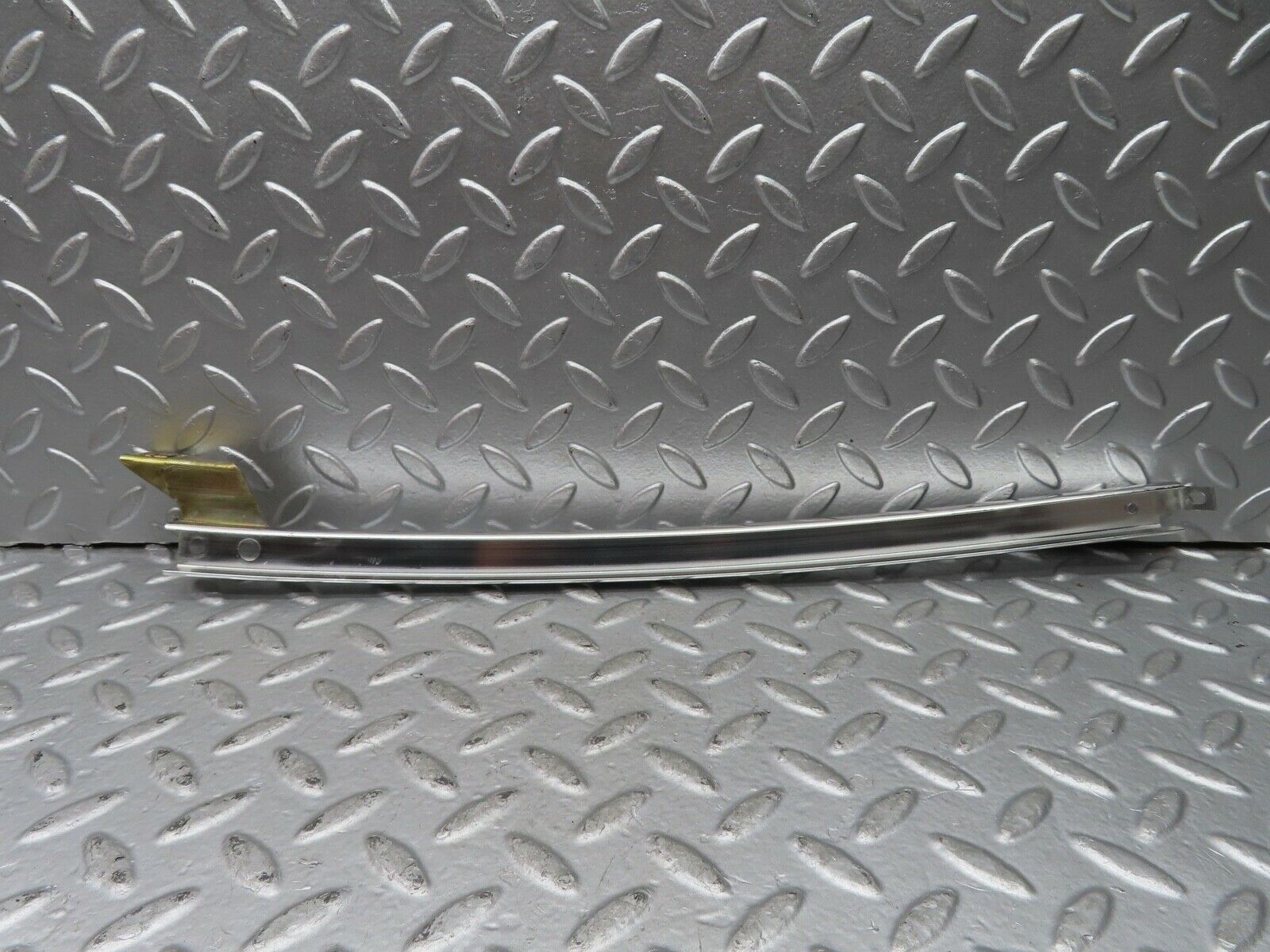 21068 Mercedes-Benz W123 230E Rear Left Door Chrome Window Channel