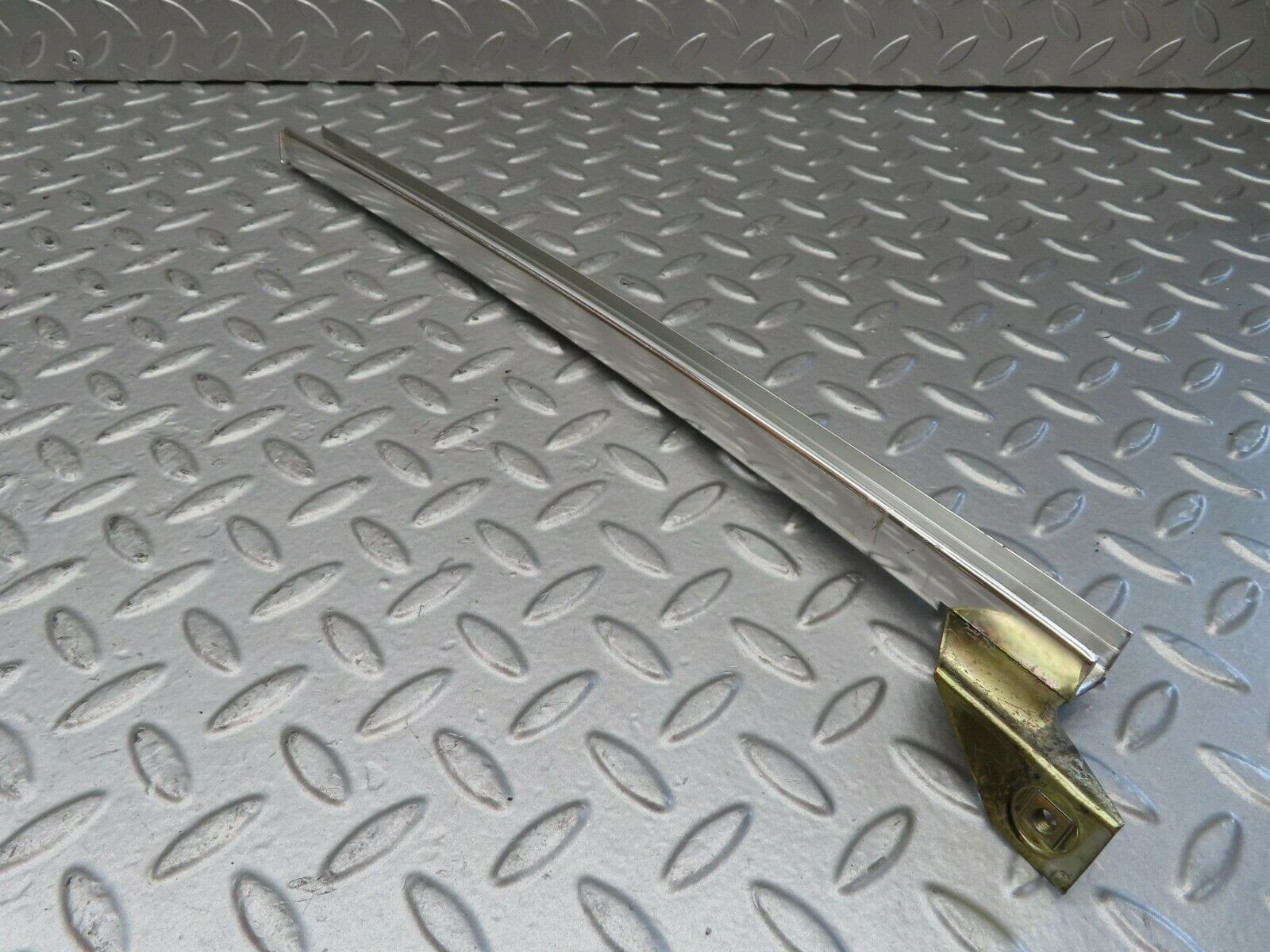 15465 Mercedes-Benz W123 230E Rear Left Door Rear Chrome Window Channel