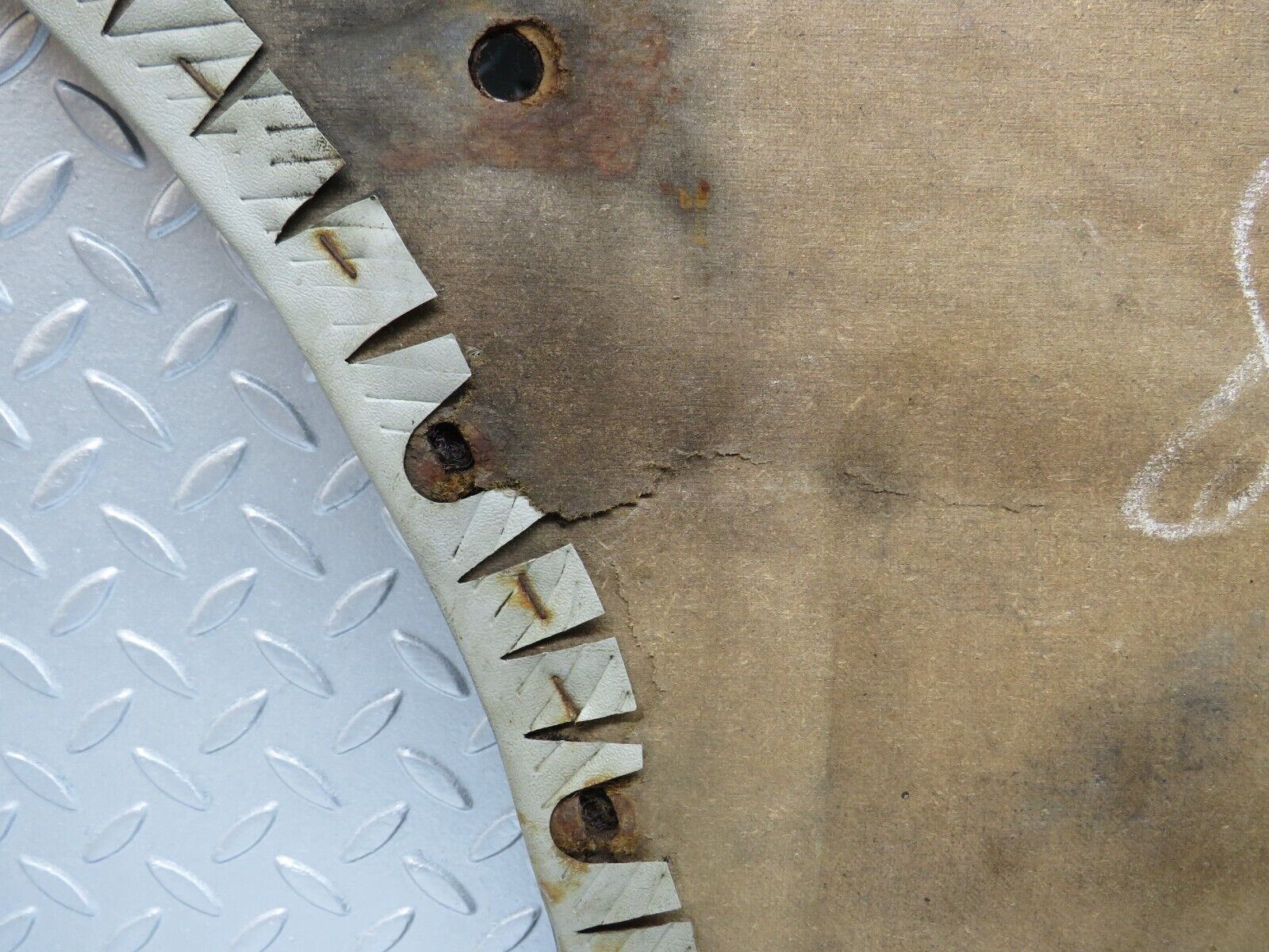 40337 Mercedes-Benz W110 230 Rear Right Door Card Grey