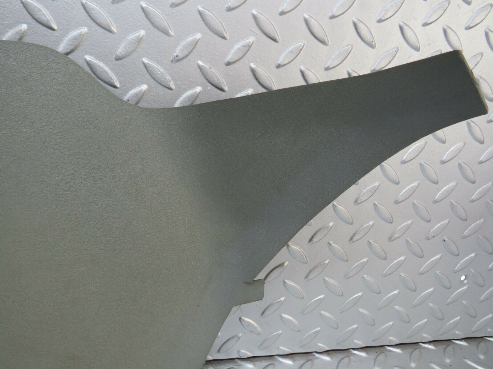 24210 Mercedes-Benz S124 220TE Front Left Kick Panel Trim Grey 1246880506