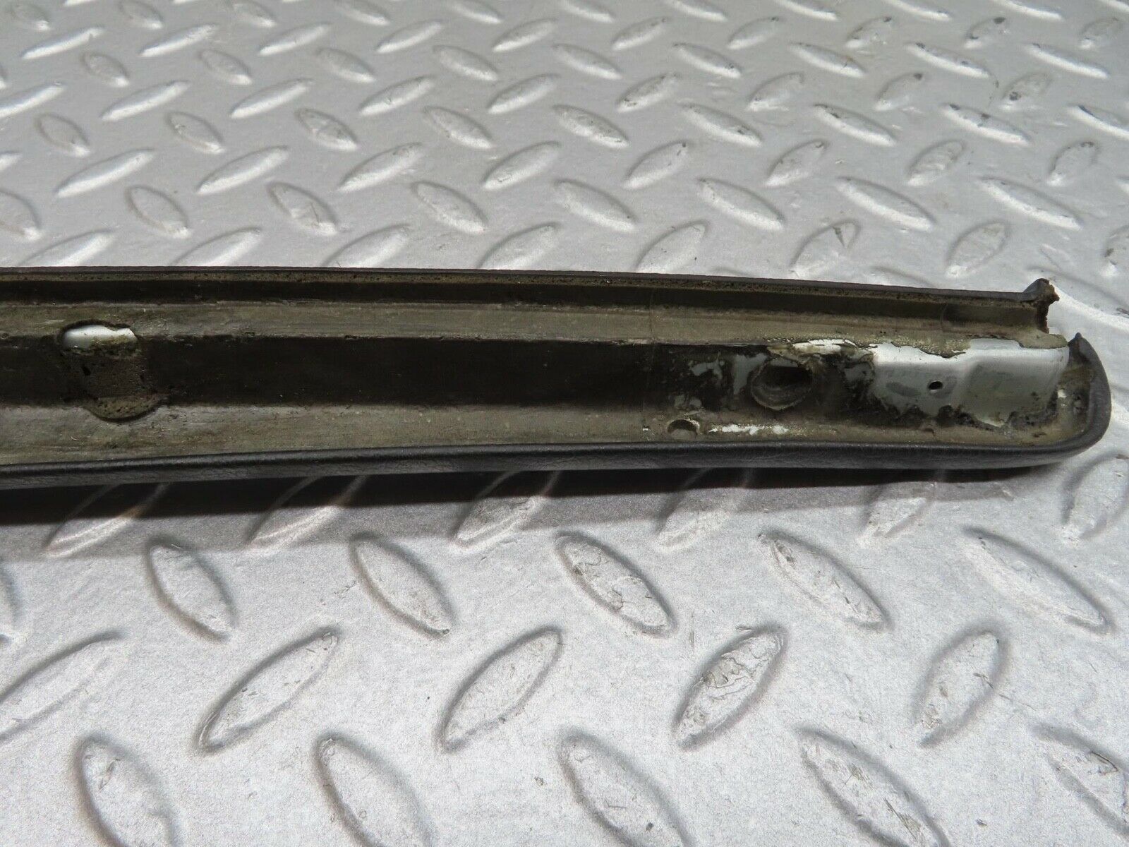 14237 Mercedes-Benz W116 350SE Rear Right Door Trim Interior Black