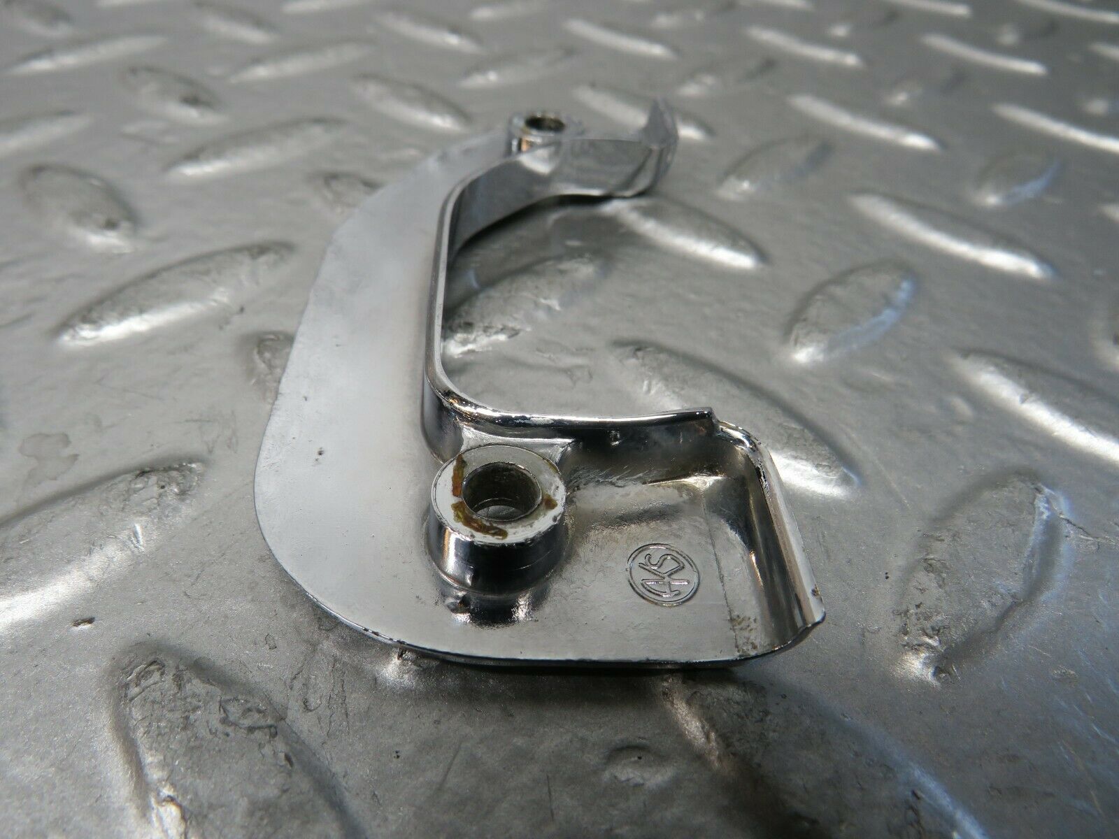 23263 Mercedes-Benz W116 350SE Left Chrome Door Latch Trim