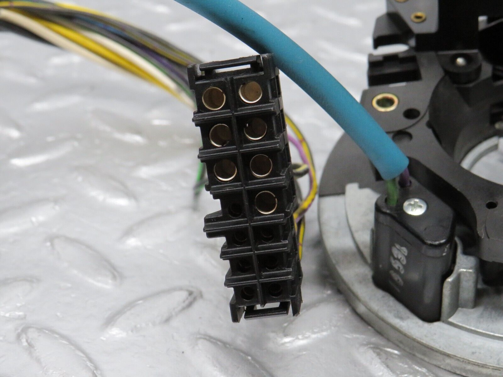 38768 Mercedes-Benz W201 190E 2.6L Indicator Wiper Stalk & Contact Plate 2015400544 1244620597