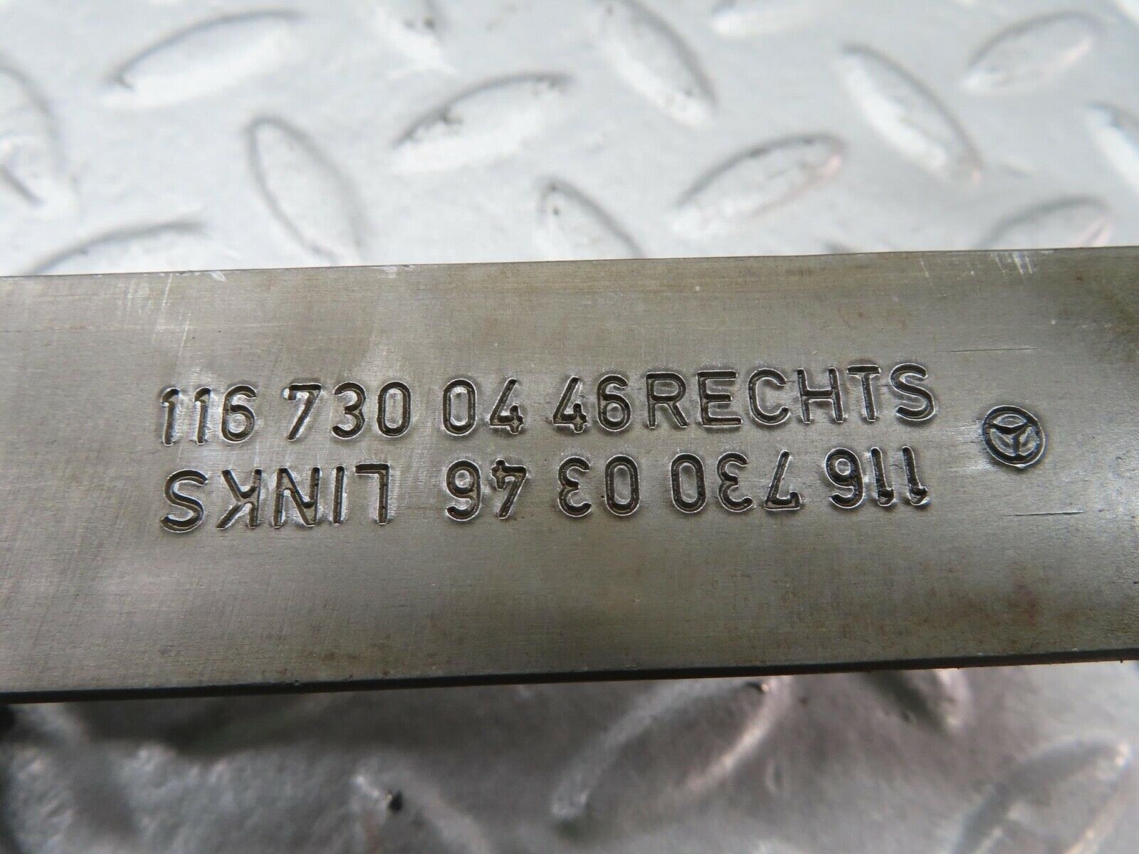 14253 Mercedes-Benz W116 350SE Rear Right Power Window Regulator 1167300446