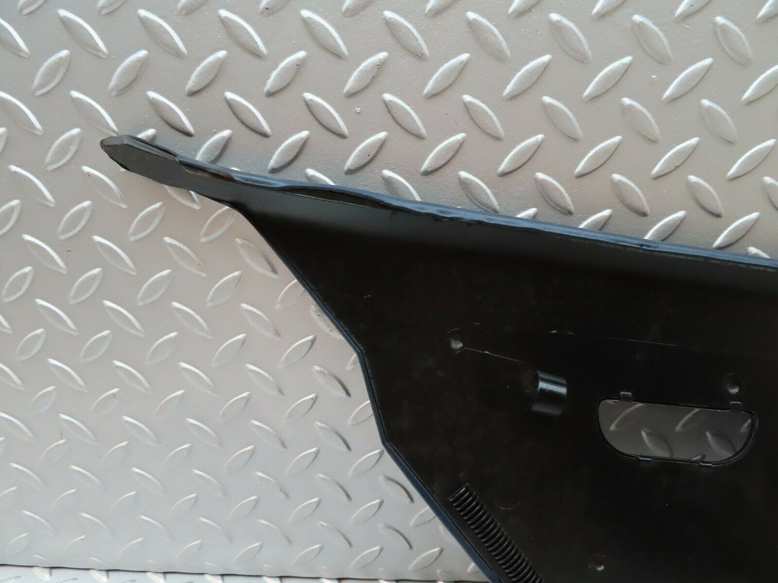 4341 Mercedes-Benz W123 230E C Pillar Cover Panel Right Side Blue 1236900425