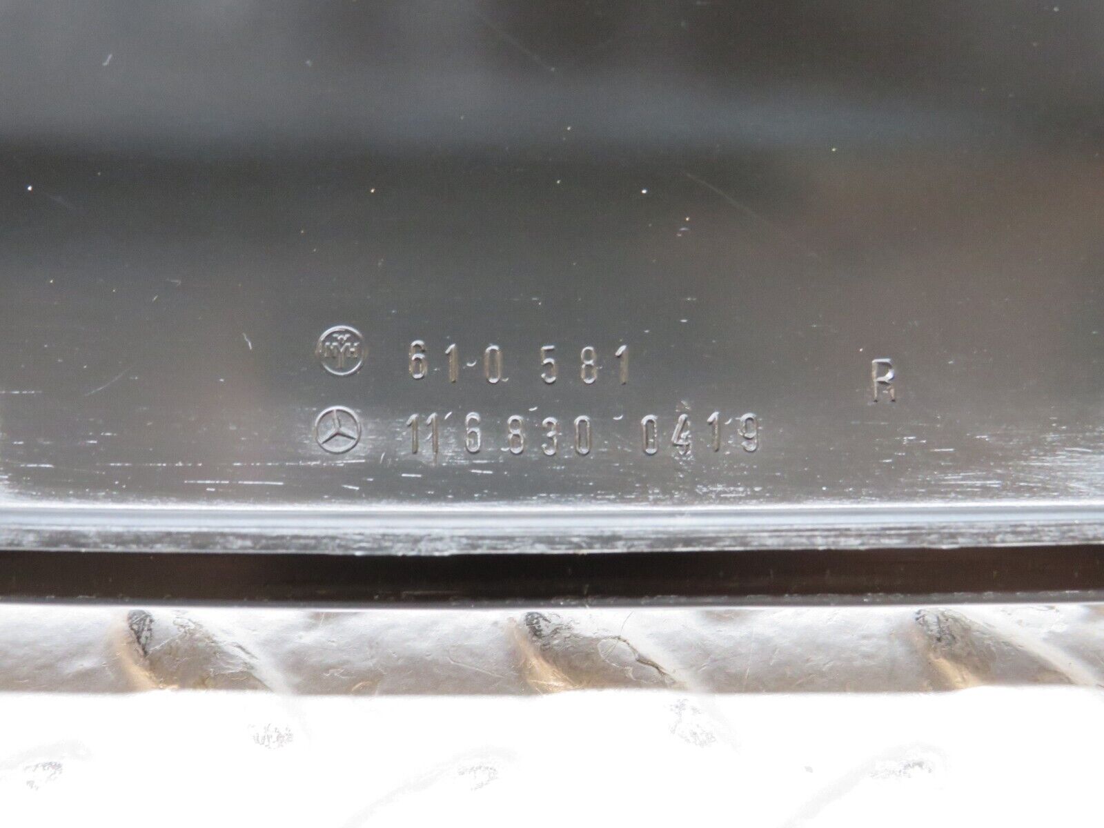 26186 Mercedes-Benz W116 450SE Dashboard Air Vent Duct Pair 1168300319