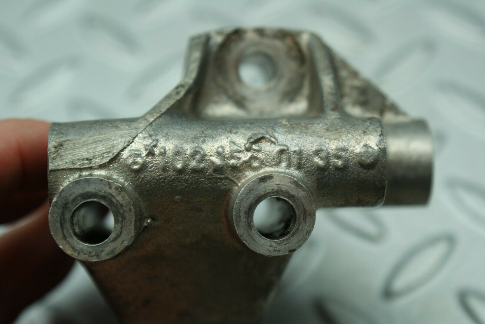 4387 Mercedes-Benz W123 230E Alternator Holder Bracket 1021550135