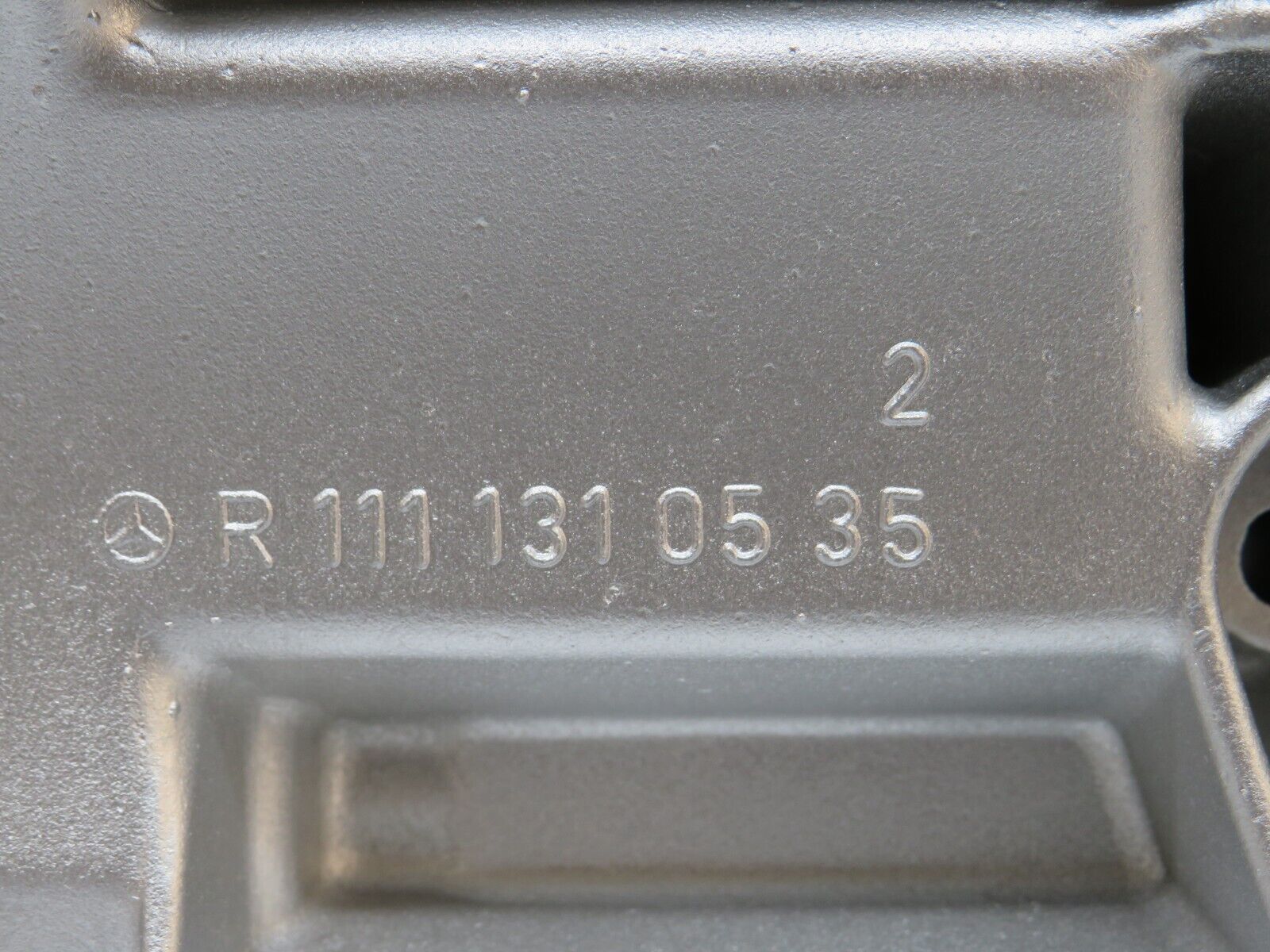 31428 Mercedes-Benz S124 220TE Wagon Power Steering Pump Bracket 1111310535